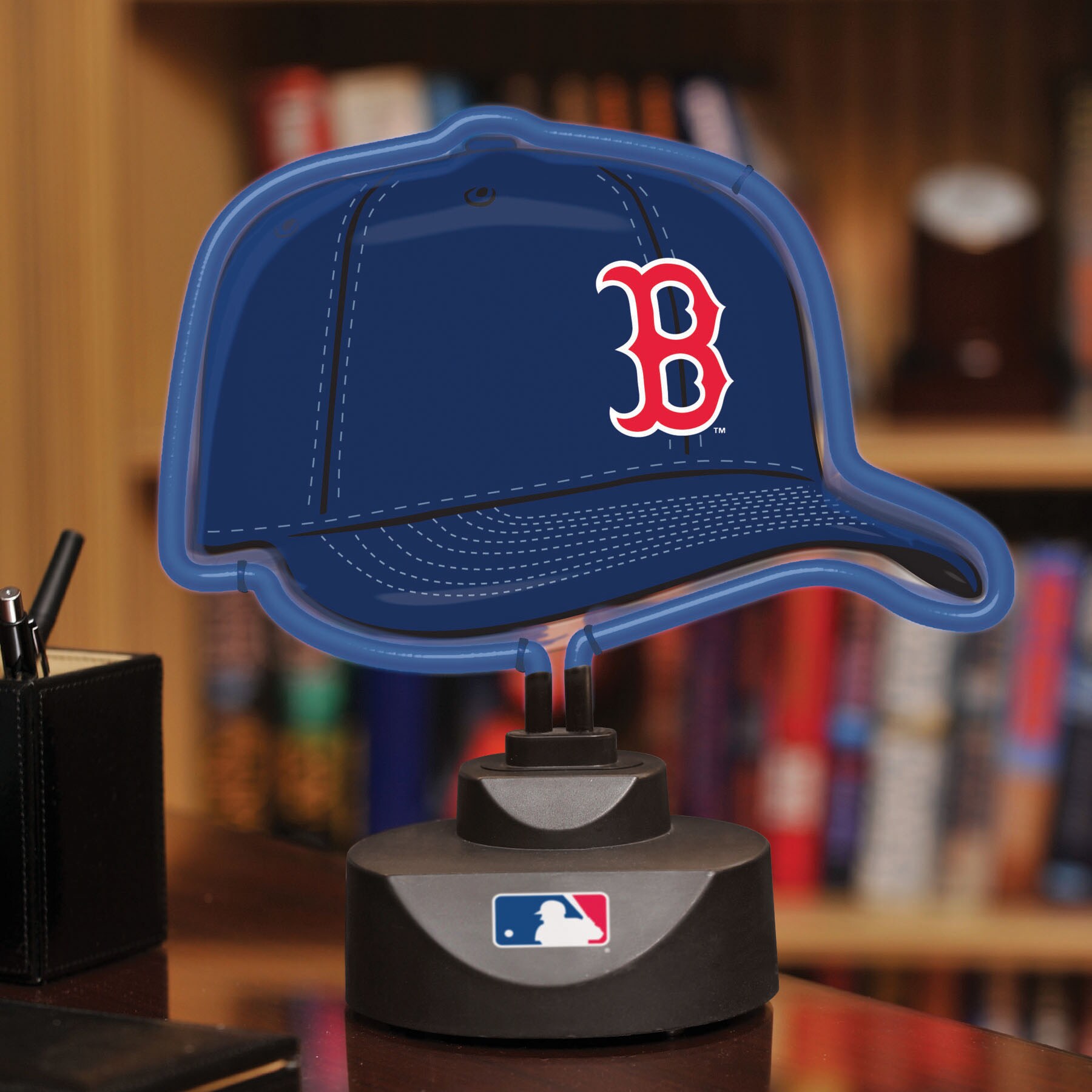 The Memory Company MLB-BRS-893 Boston Red Sox 12-in Sports Neon Lamp Light