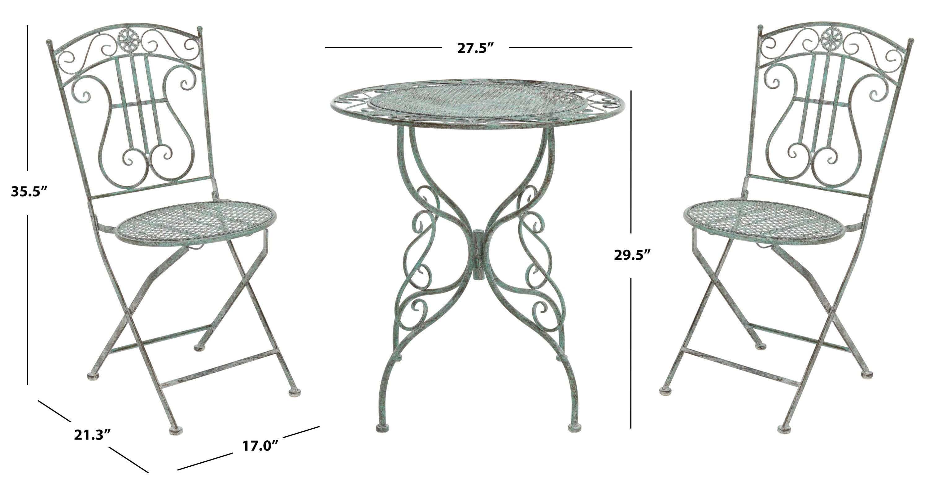 Safavieh PAT5028D Patio-Dining-Sets - View #9