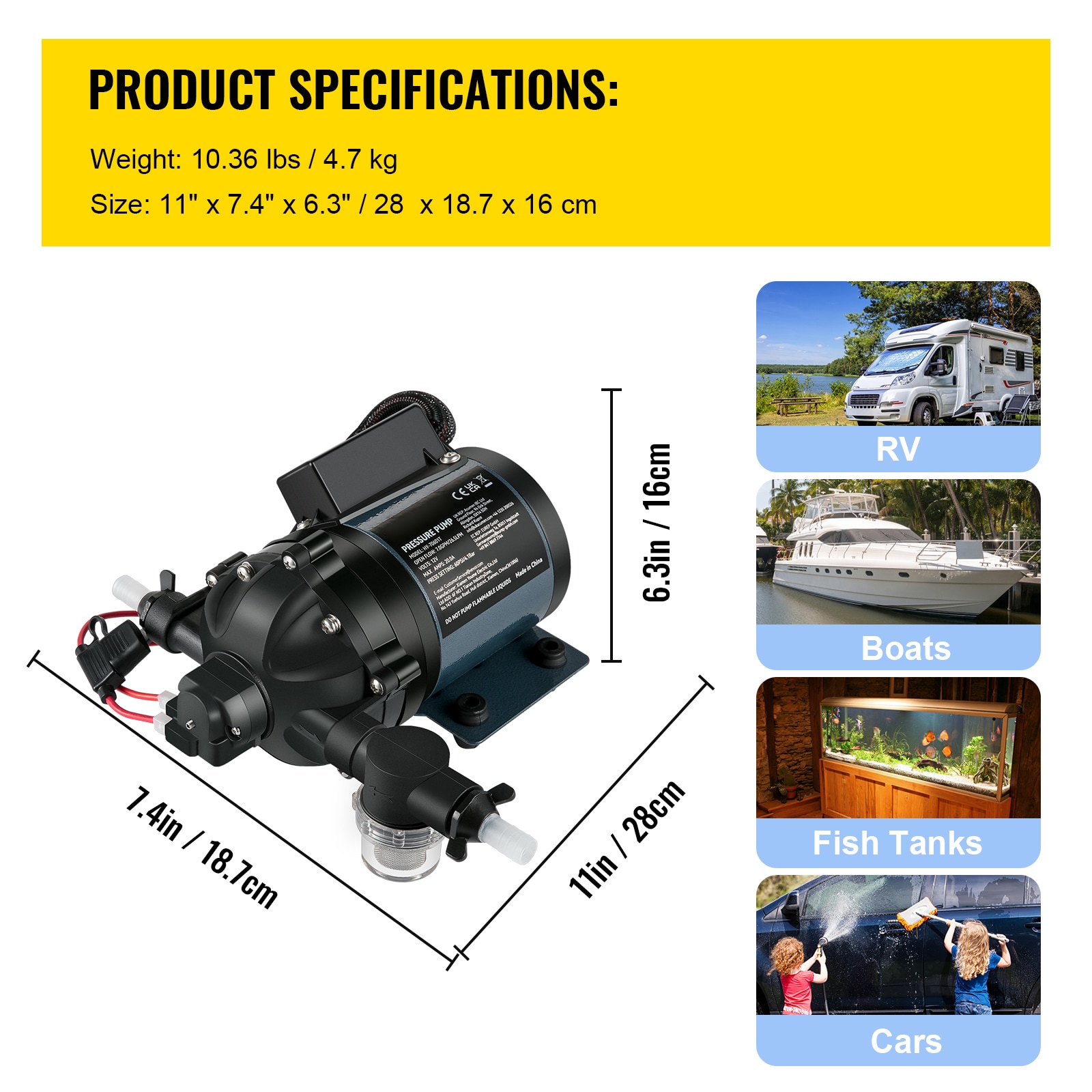 VEVOR SCCXBZLDYBD701526V9 pumps - View #7