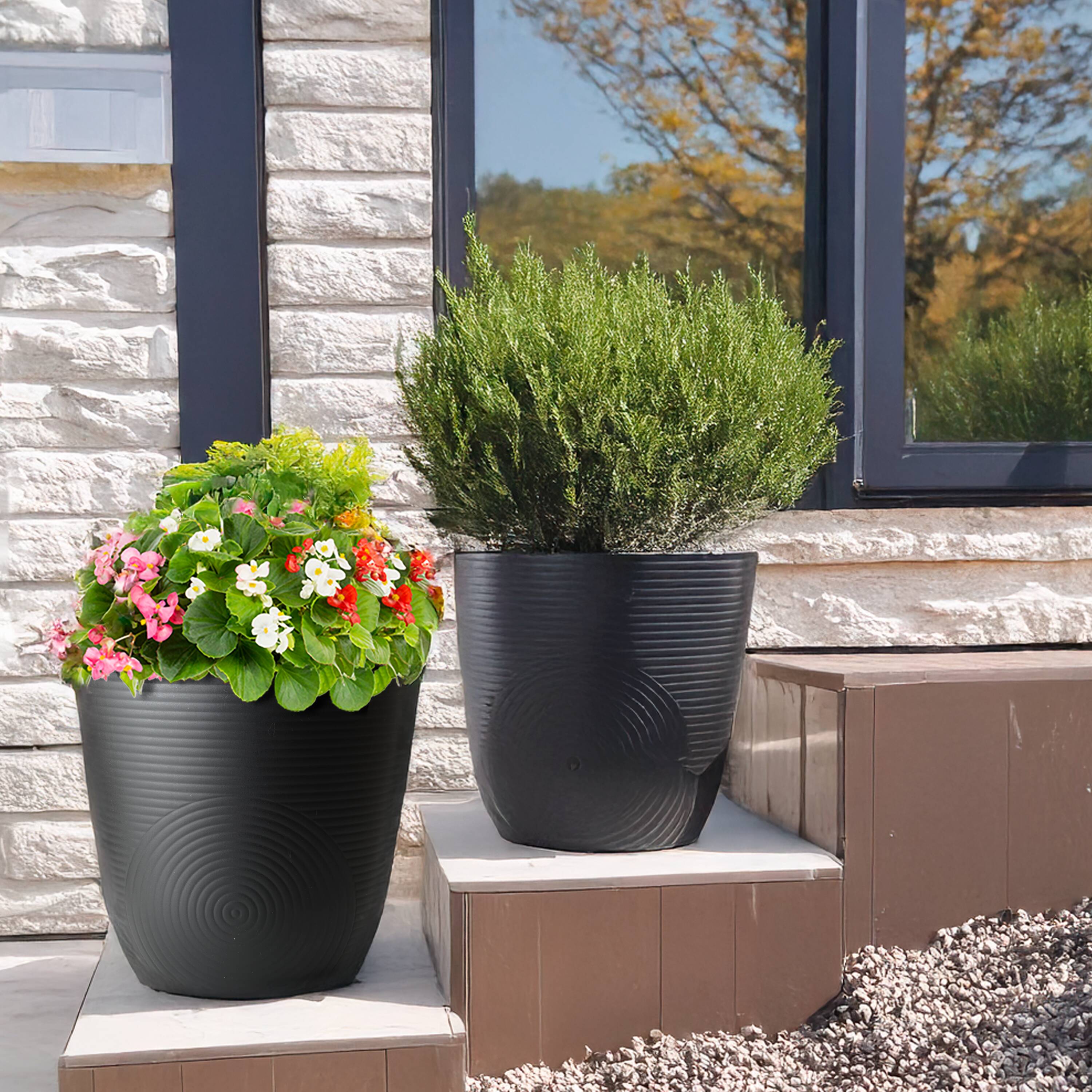 Style Selections RT1959H-BLACK Planter-Window-Box - View #4