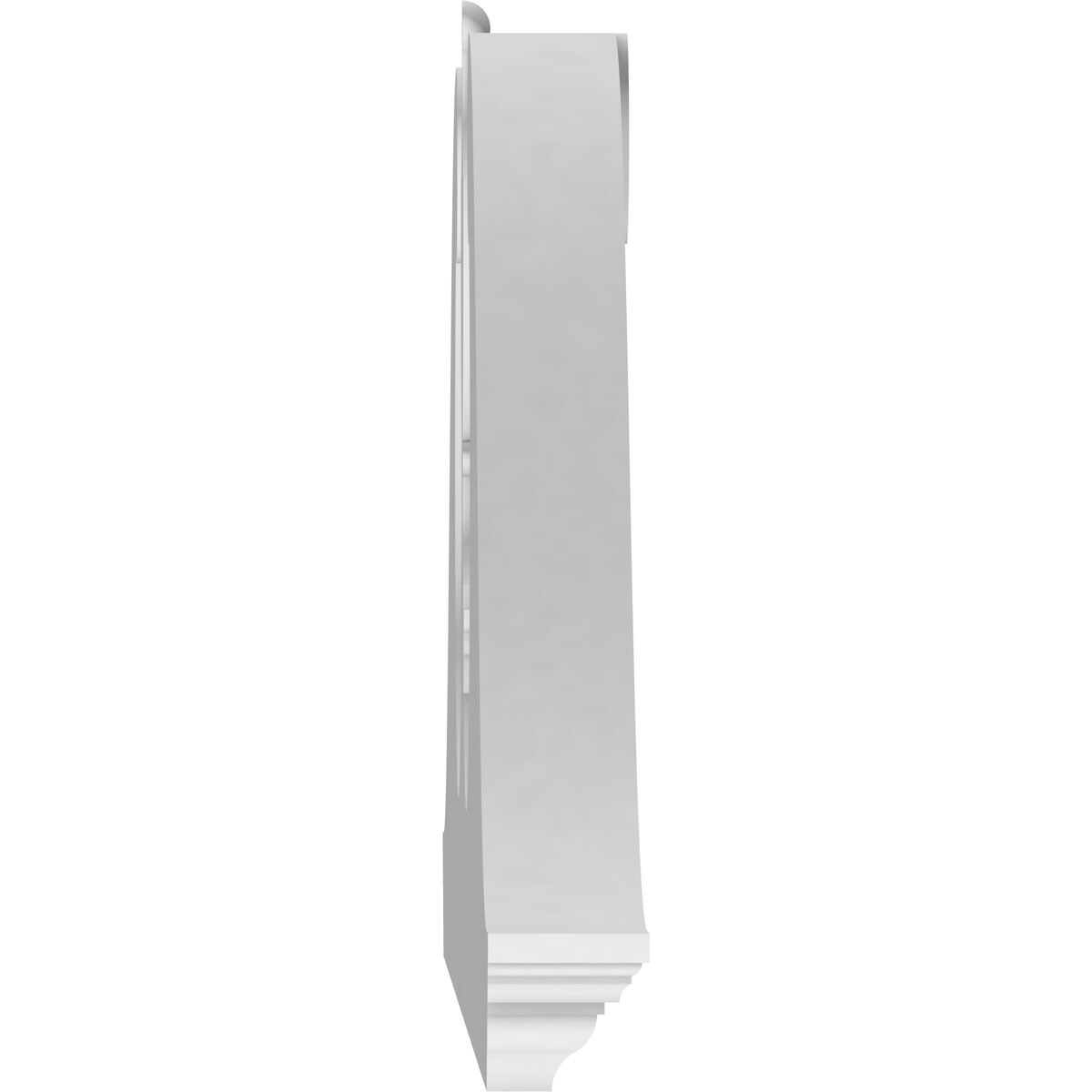 Ekena Millwork PEDPS080X200RHP00 Exterior-Window-Trim - View #4