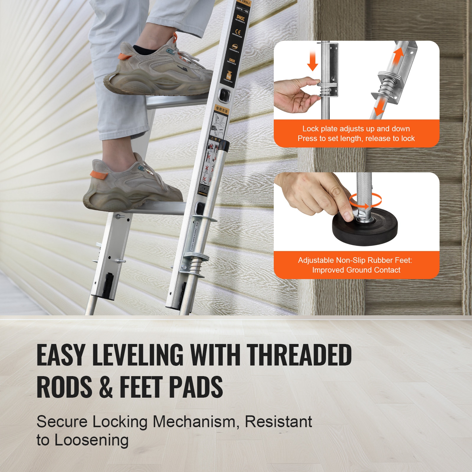 VEVOR SCTZFZDPJYJG06085V0 Step-Ladders - View #4