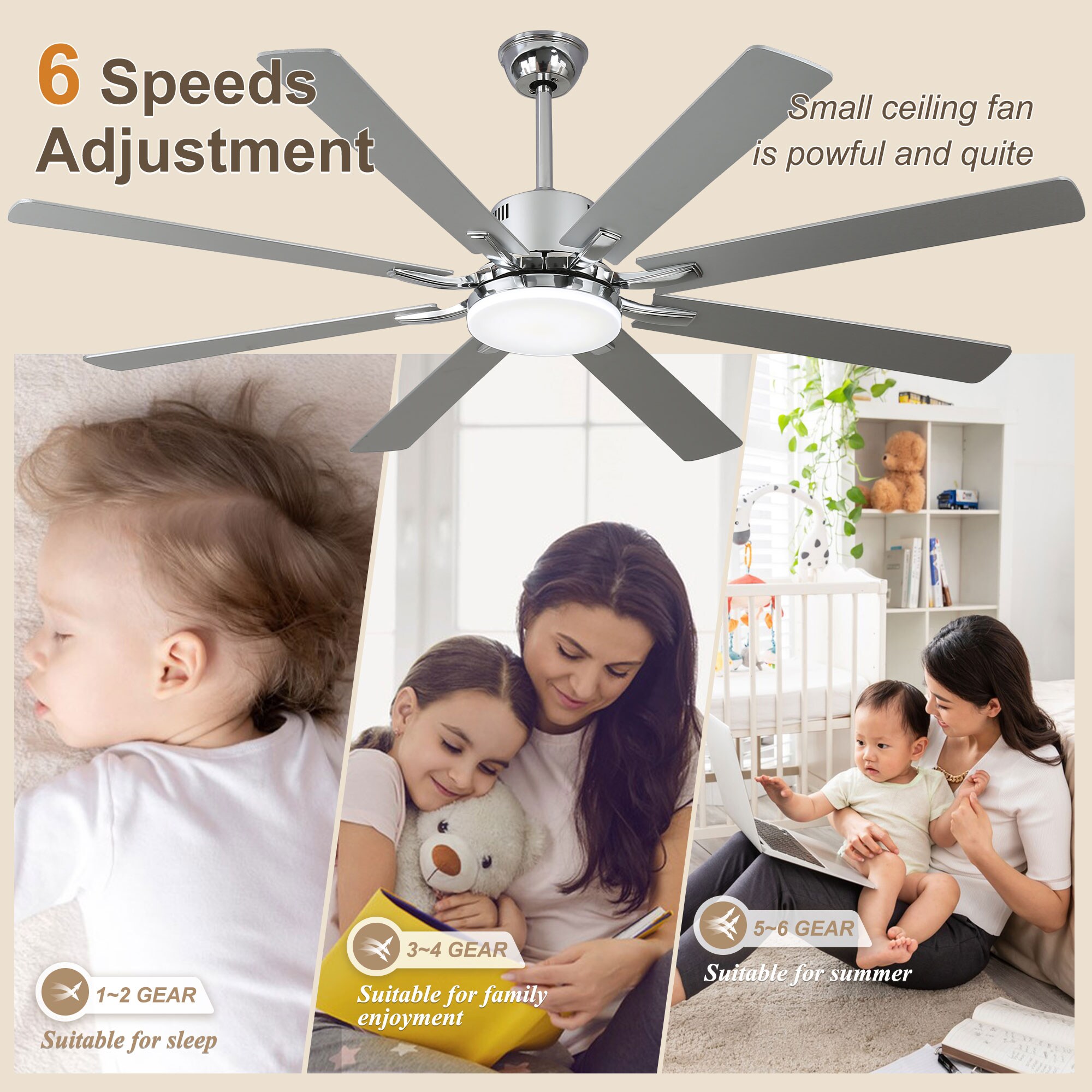 Bella Depot DCFSD6502-C Ceiling-Fans - View #9