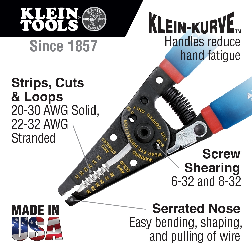 Klein Tools 11057 Wire-Strippers-Crimpers-Cutters - View #2