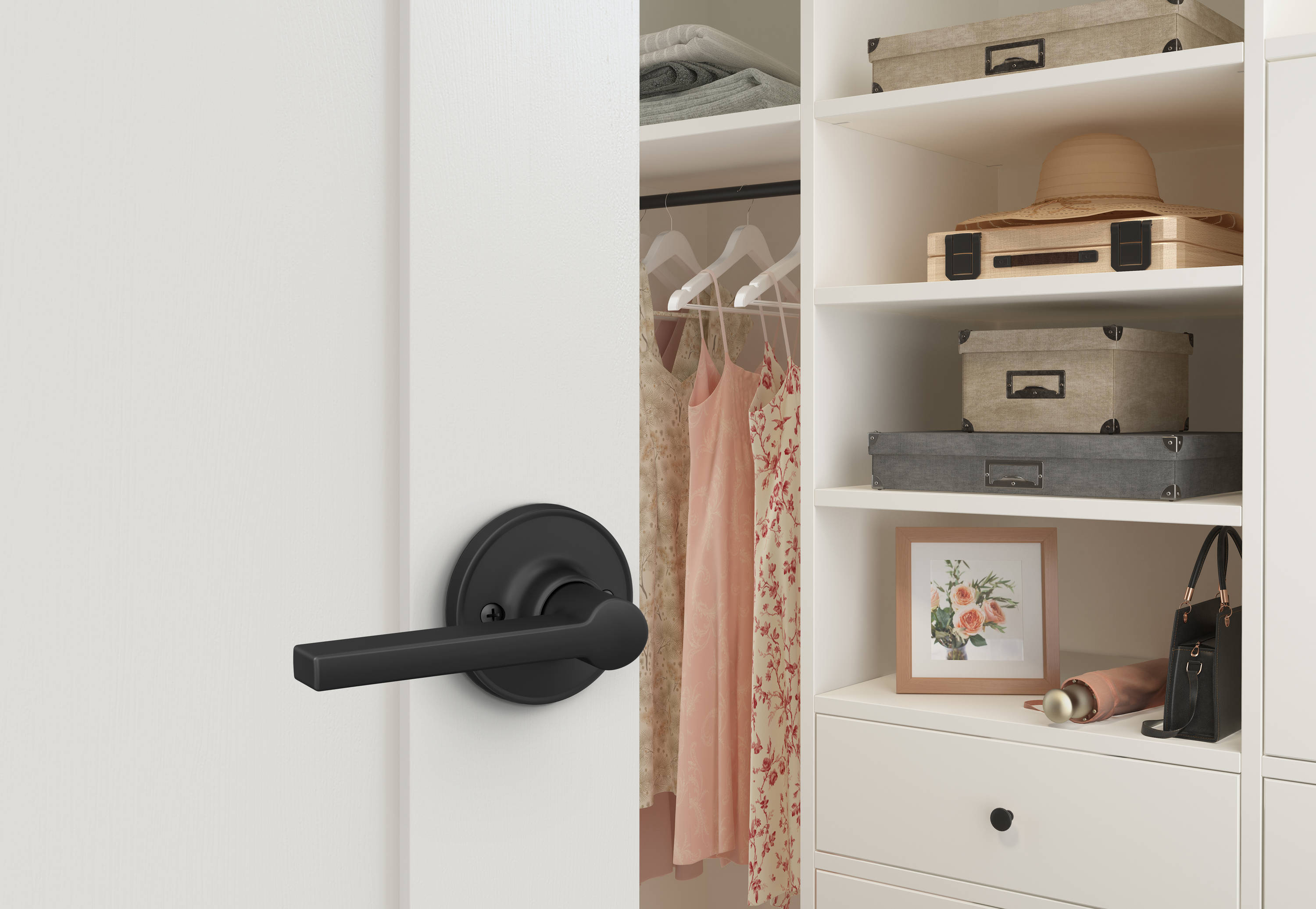 Home Front by Schlage U170 V CRB 622 Door-Handles - View #2