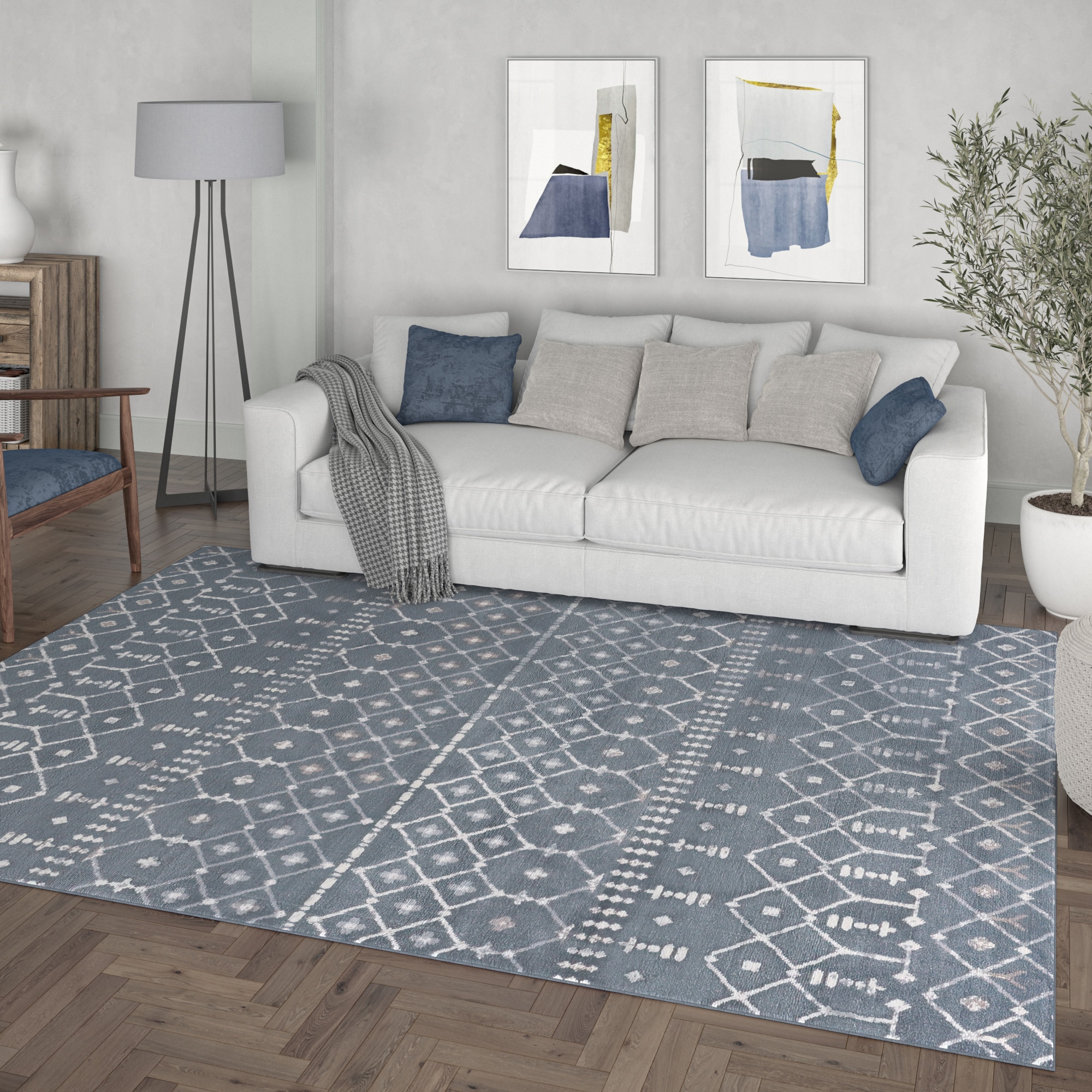 Tayse MDN3341 2X3 rugs - View #7