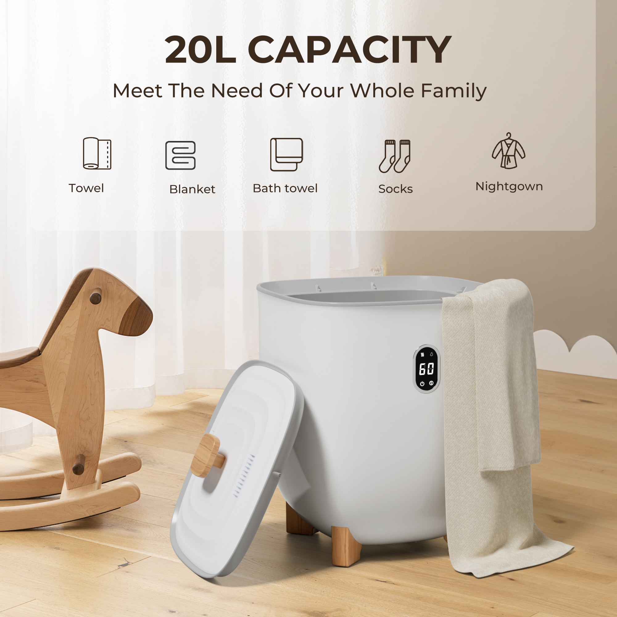SIMZLIFE TW002-20WH-S-LS Towel-Warmers - View #7