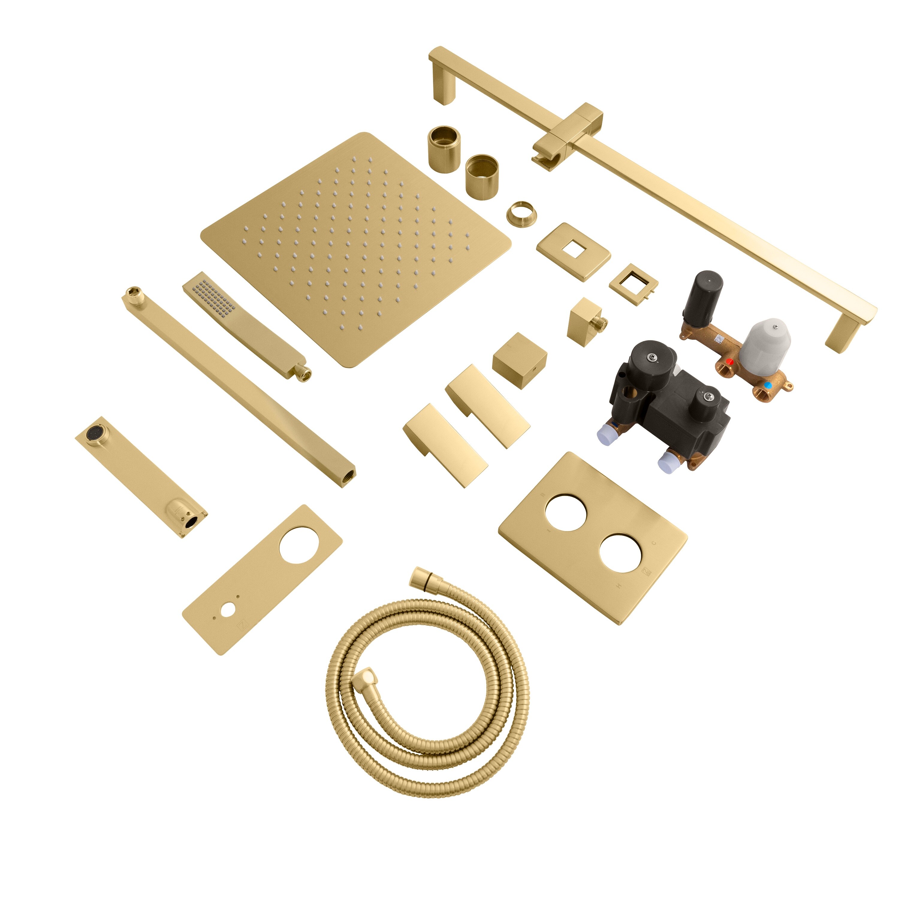 ZLINE KITCHEN & BATH BLS-SHS12-CB Showerhead-Bar-Panels - View #2