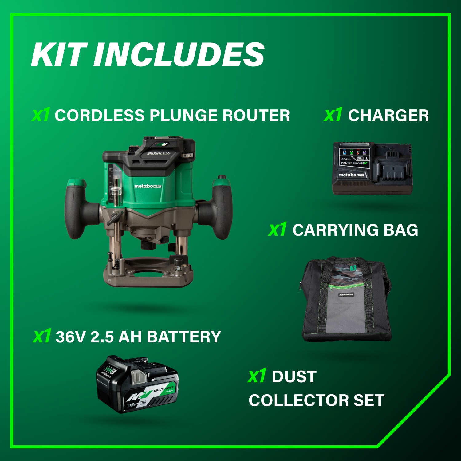 Metabo HPT M3612DAM b100175 - View #5