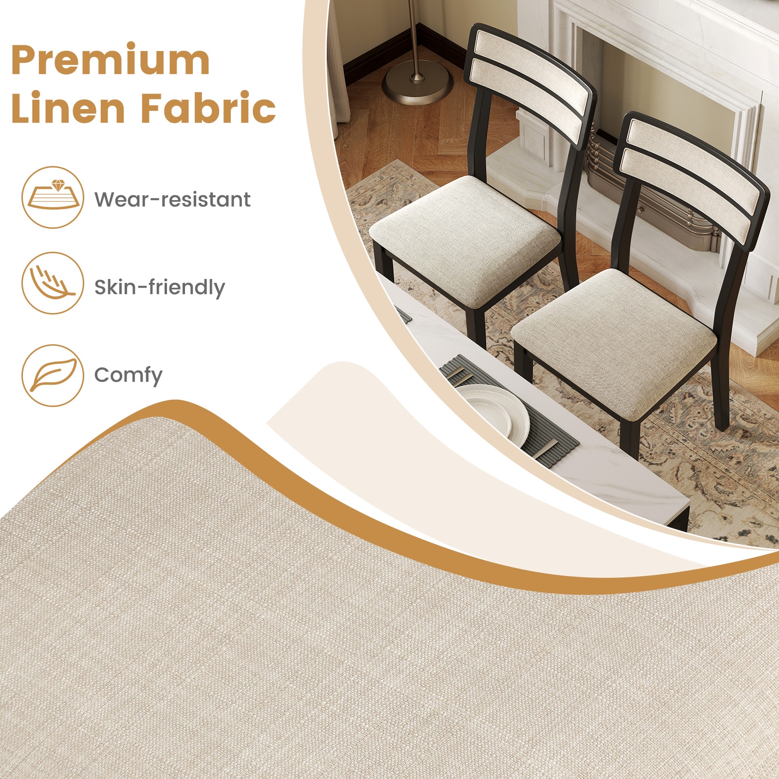SUGIFT LW018SUGHY461 Dining-Chairs - View #4