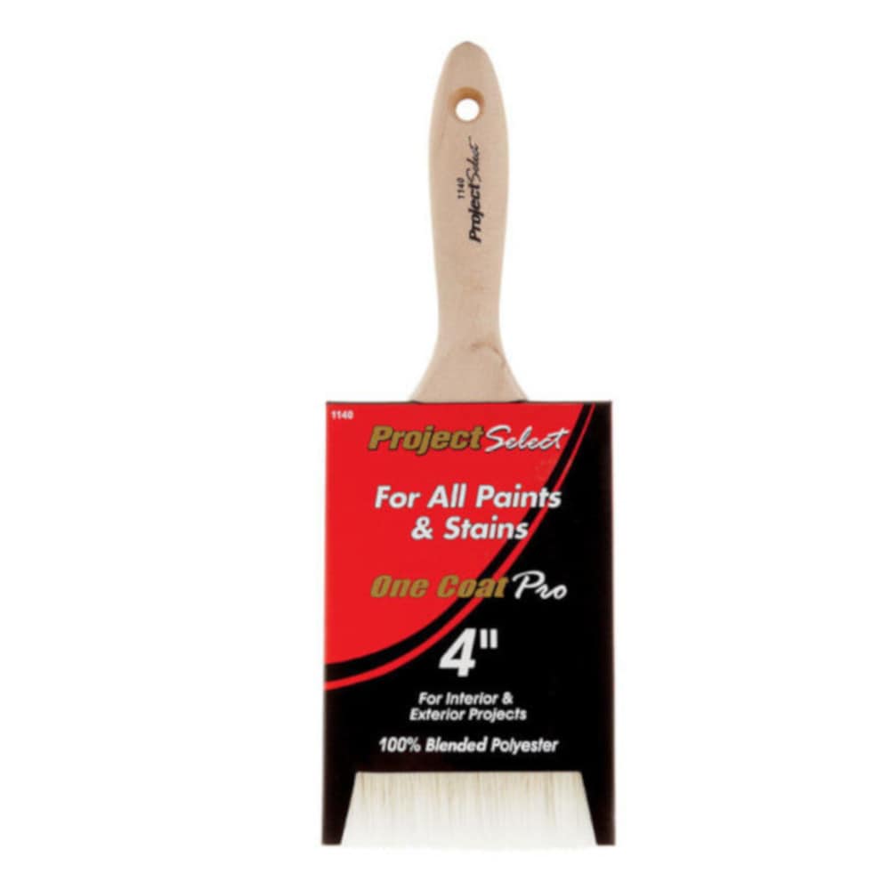 Linzer 820264 4-in Reusable Polyester Flat General purpose brush
