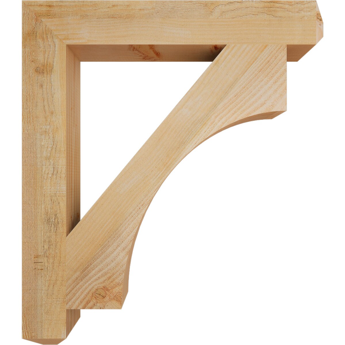 Ekena Millwork BKT04X28X32WTL04RDF corbels - View #3