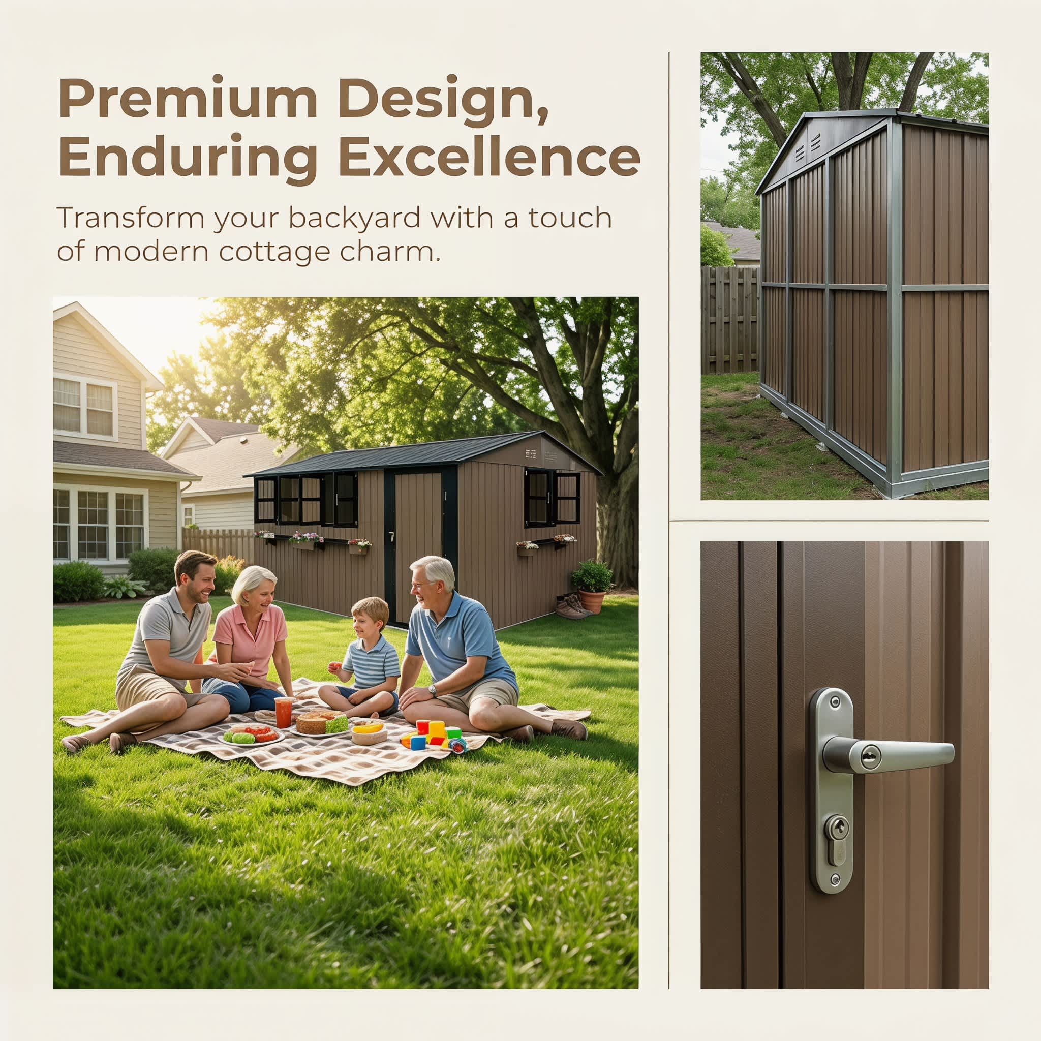 Ama Pear S-OSS-22 Metal-Storage-Buildings-Sheds - View #8