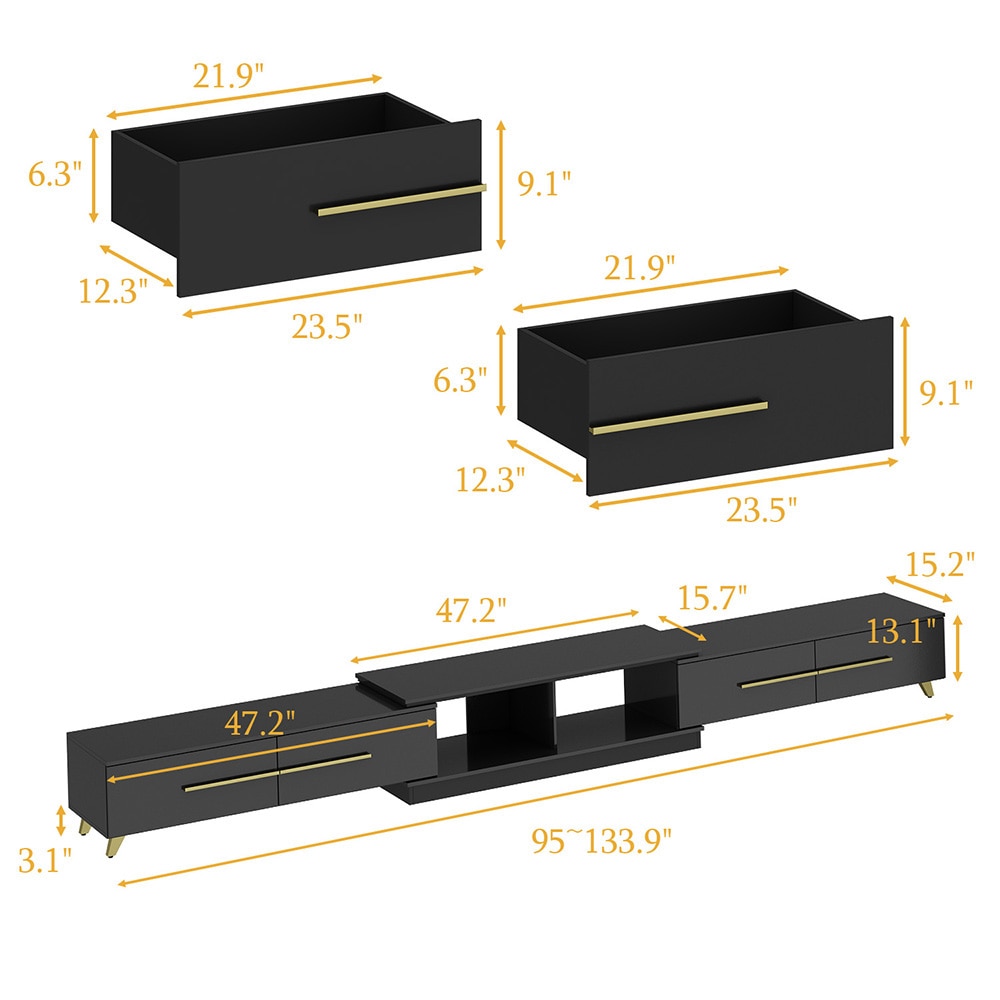 Homsee V-KF260070-02 Tv-Stands - View #12