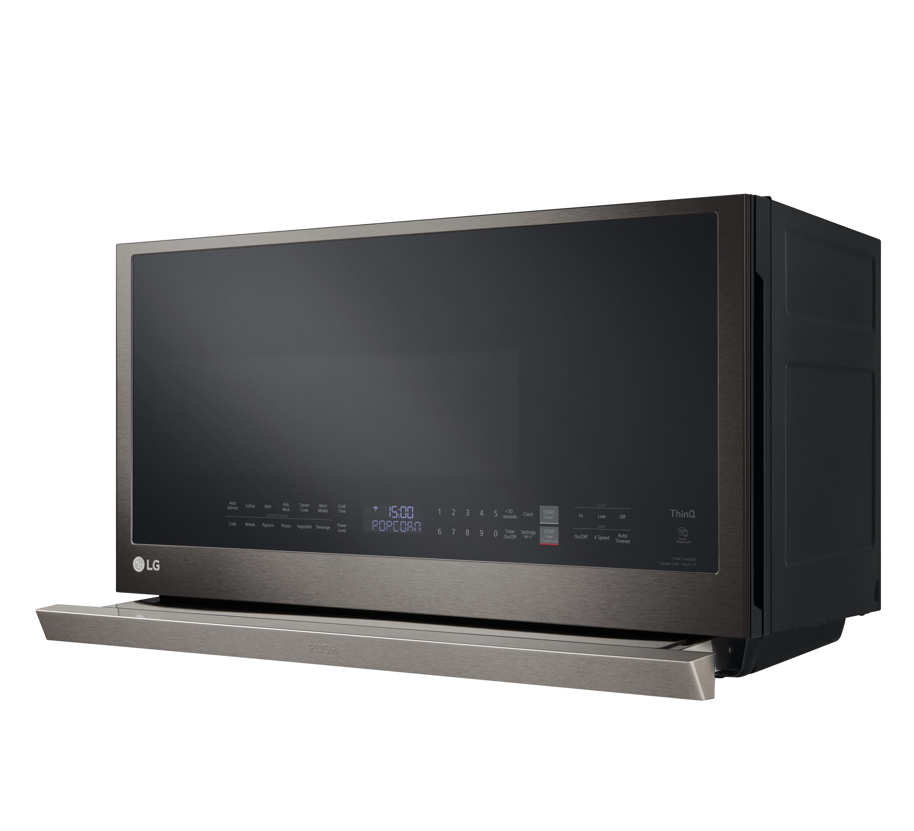 LG MSWN1590L: 1.5 cu. ft. Countertop Microwave with Smart Inverter and  EasyClean®