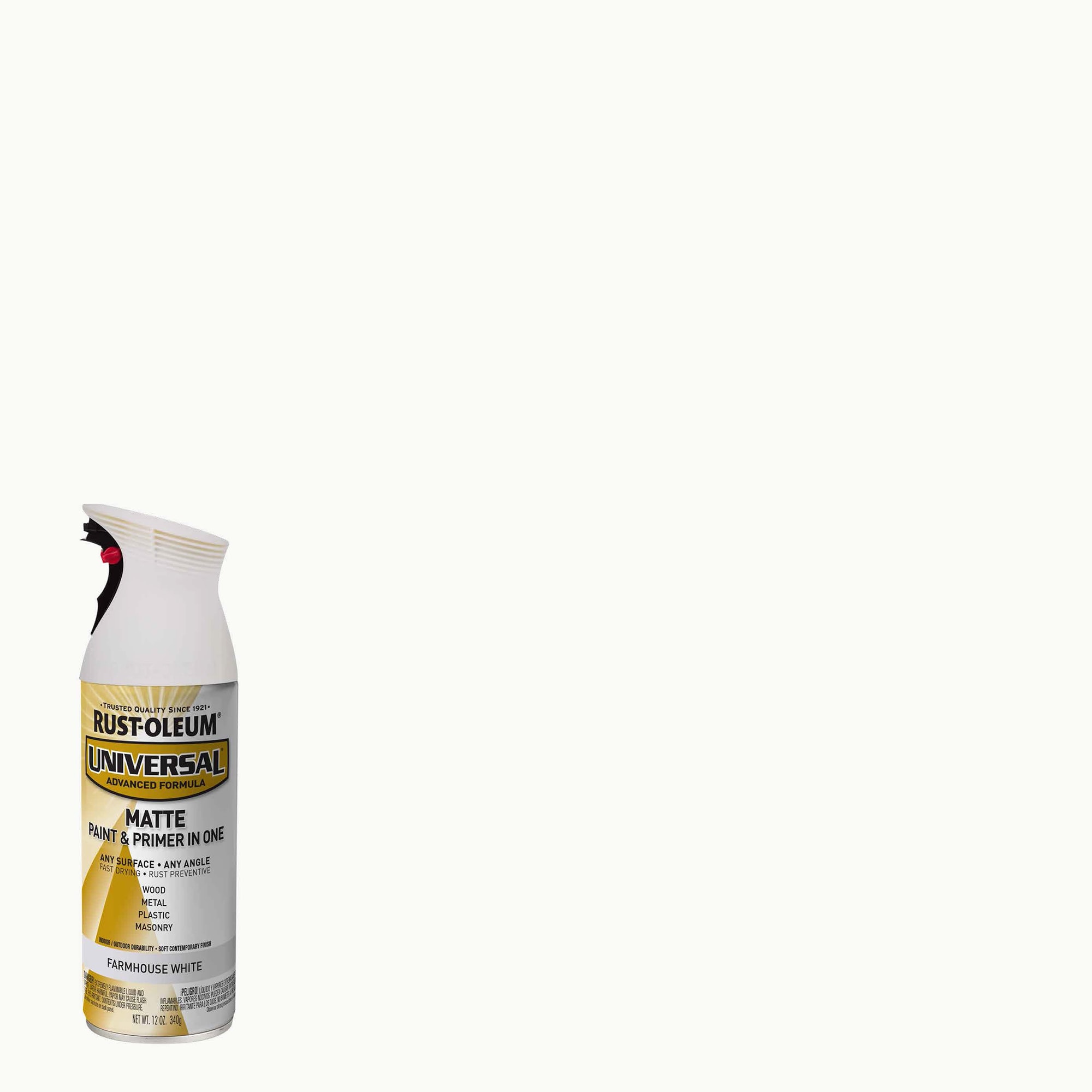 Rust-Oleum Stops Rust White All-Purpose Spray Paint Primer, 12 fl