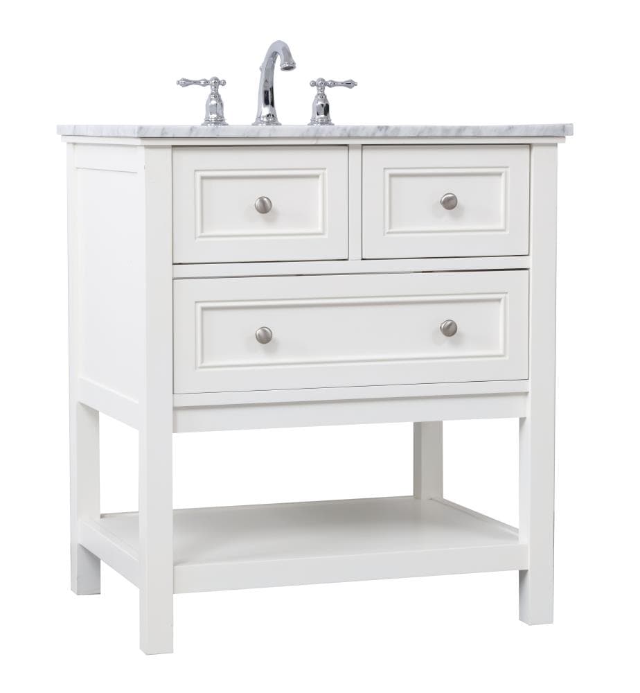 Elegant Decor FI81030WH Bath-Vanity-Combo - View #10