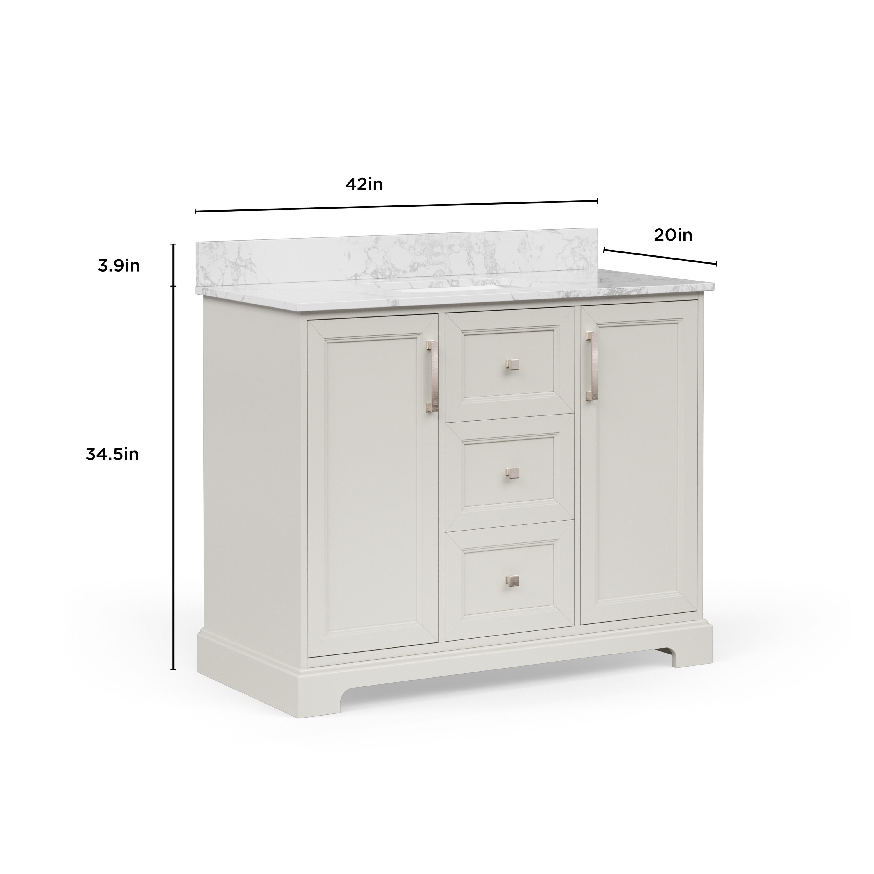 allen + roth LWS42TSVG Bath-Vanity-Combo - View #13