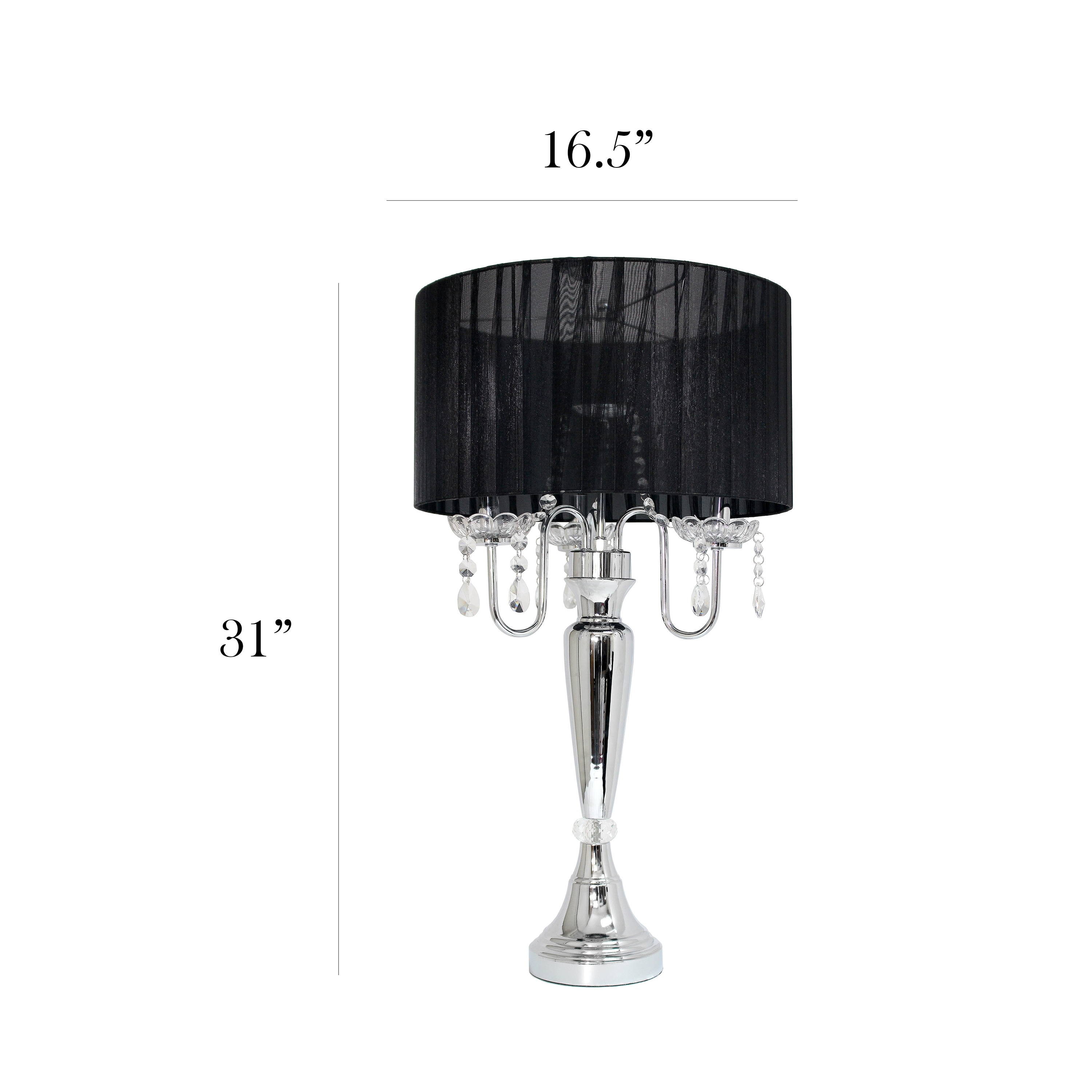 Elegant Designs LT1034-BLK Table-Lamps - View #10