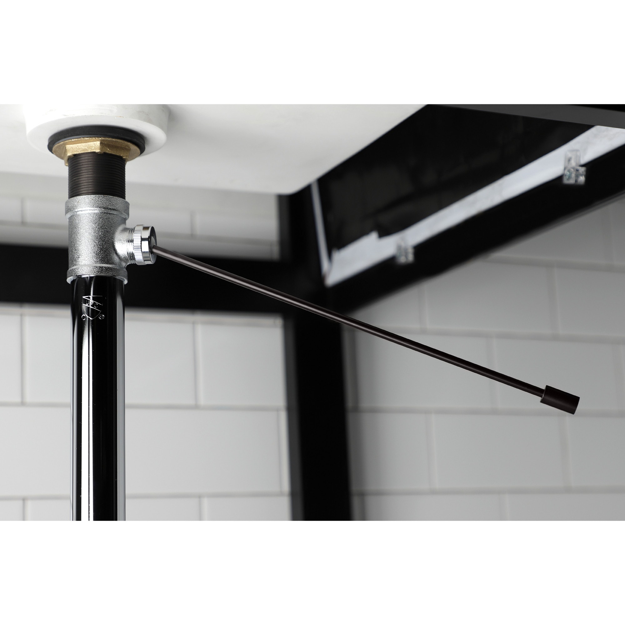 Elements of Design ES8105 Oil-rubbed bronze Bathroom Sink pop up drain