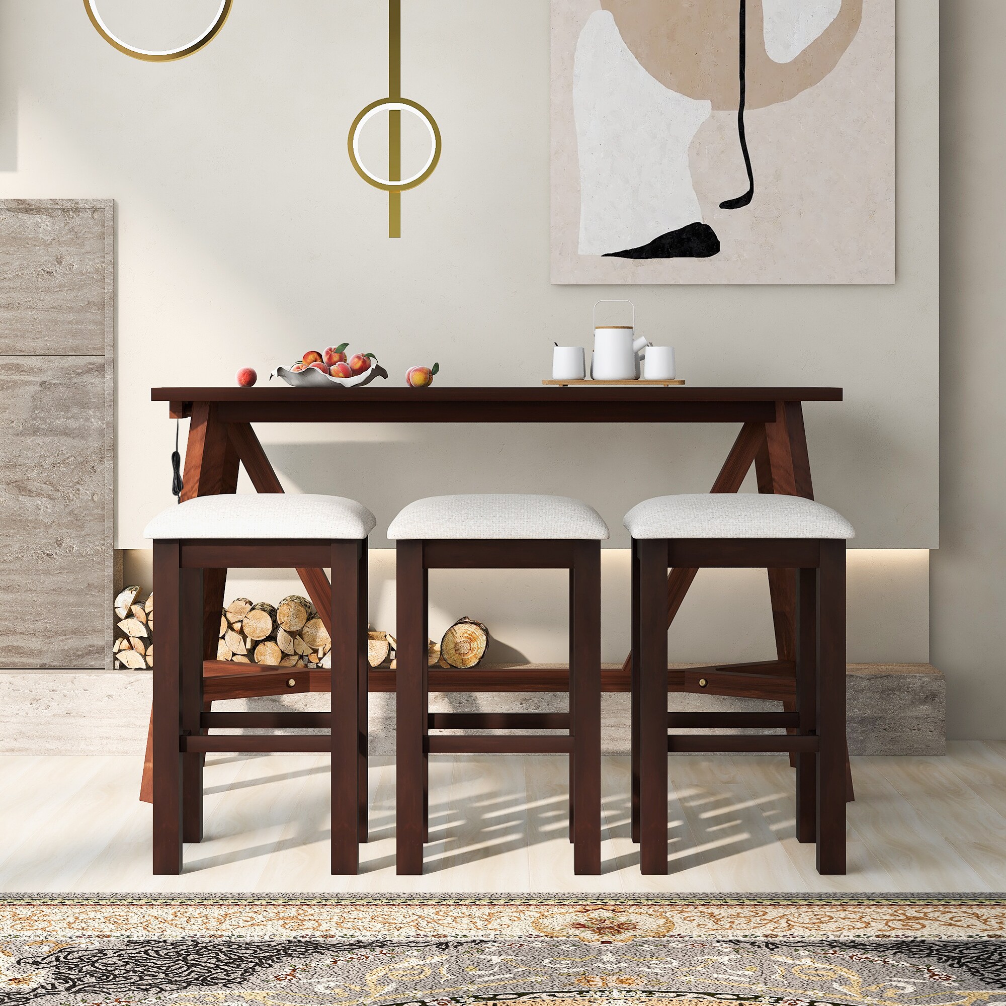 ModernLuxe L-WF298919AAP Dining-Sets - View #2