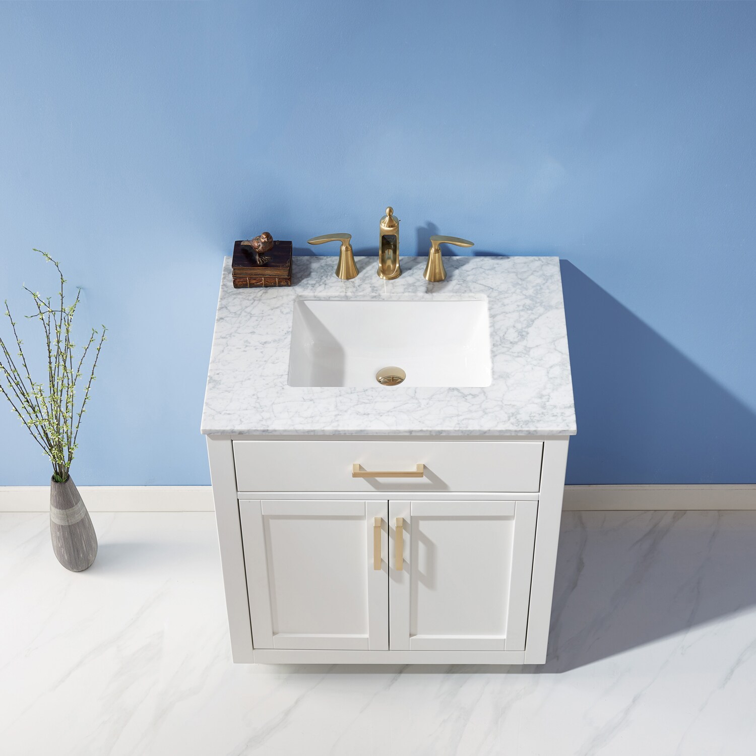  Sybrioka Bathroom Vanity with Ceramic Sink, 30