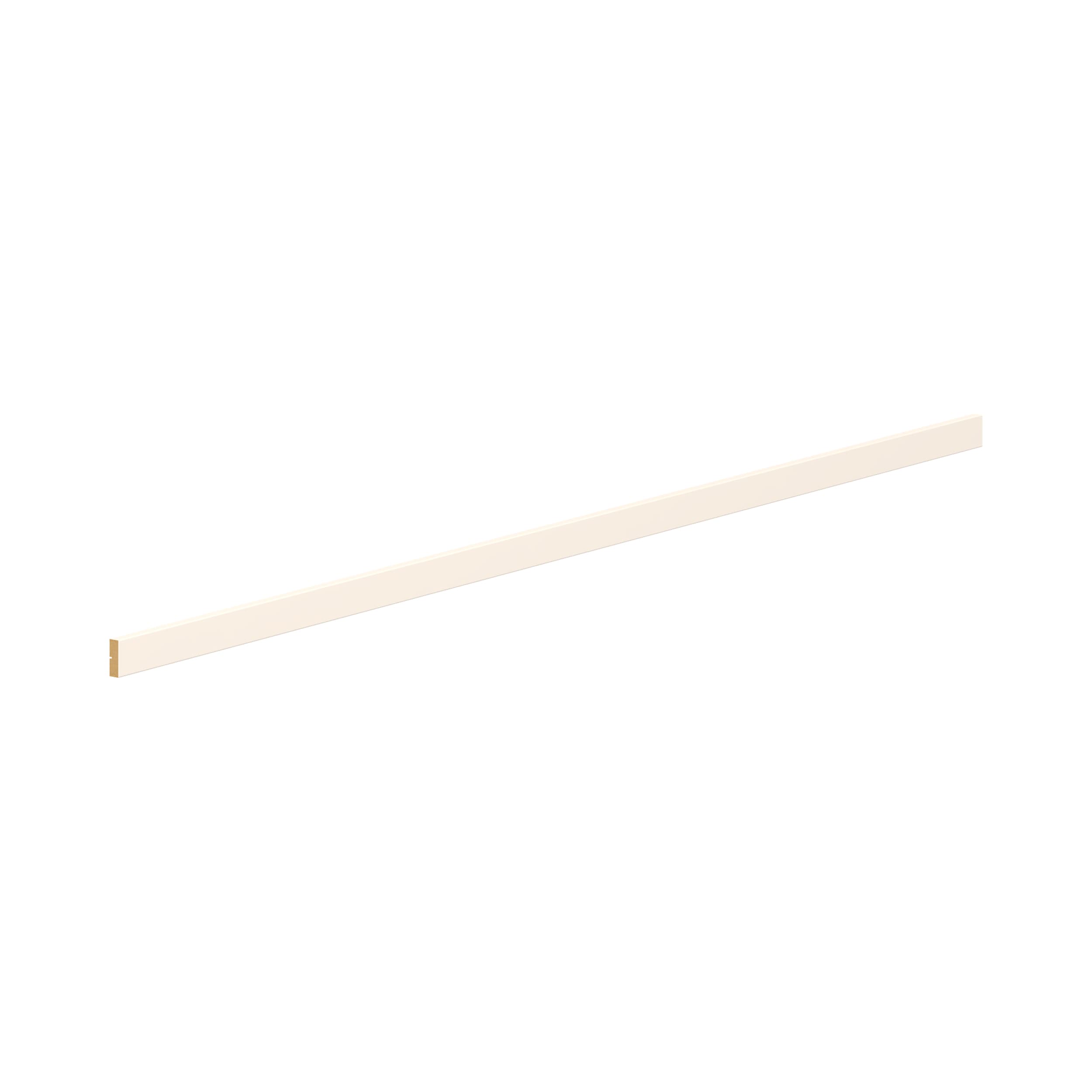 Hugo&Borg DSSLV96-CI Chapel Hill Cabinet Fill Strip 96-in W x 2.75-in H x 0.75-in D Washed Linen Painted