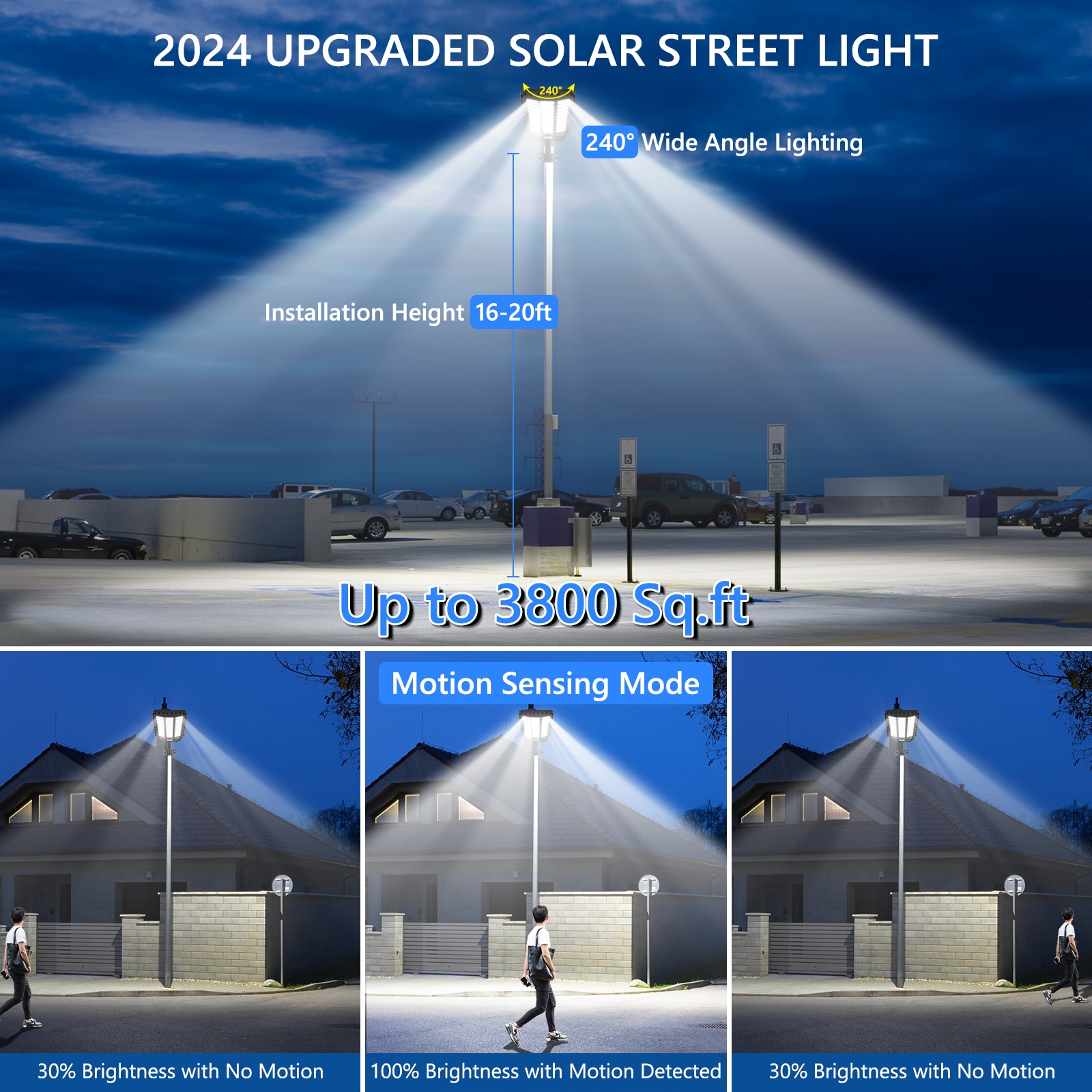 Solar LSLA076W-2 Area-Lights - View #2