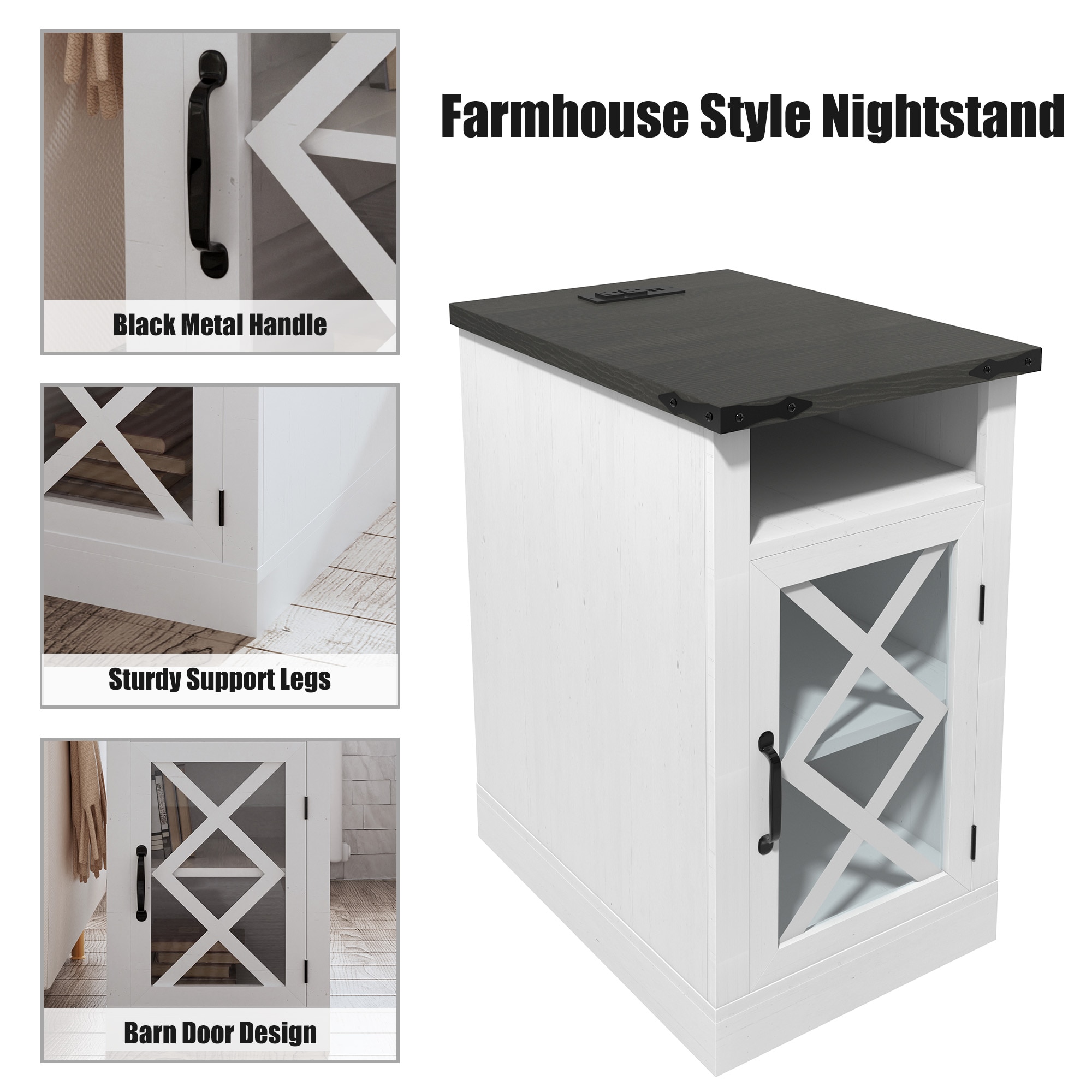 Clihome CL0150711WH End-Tables - View #10
