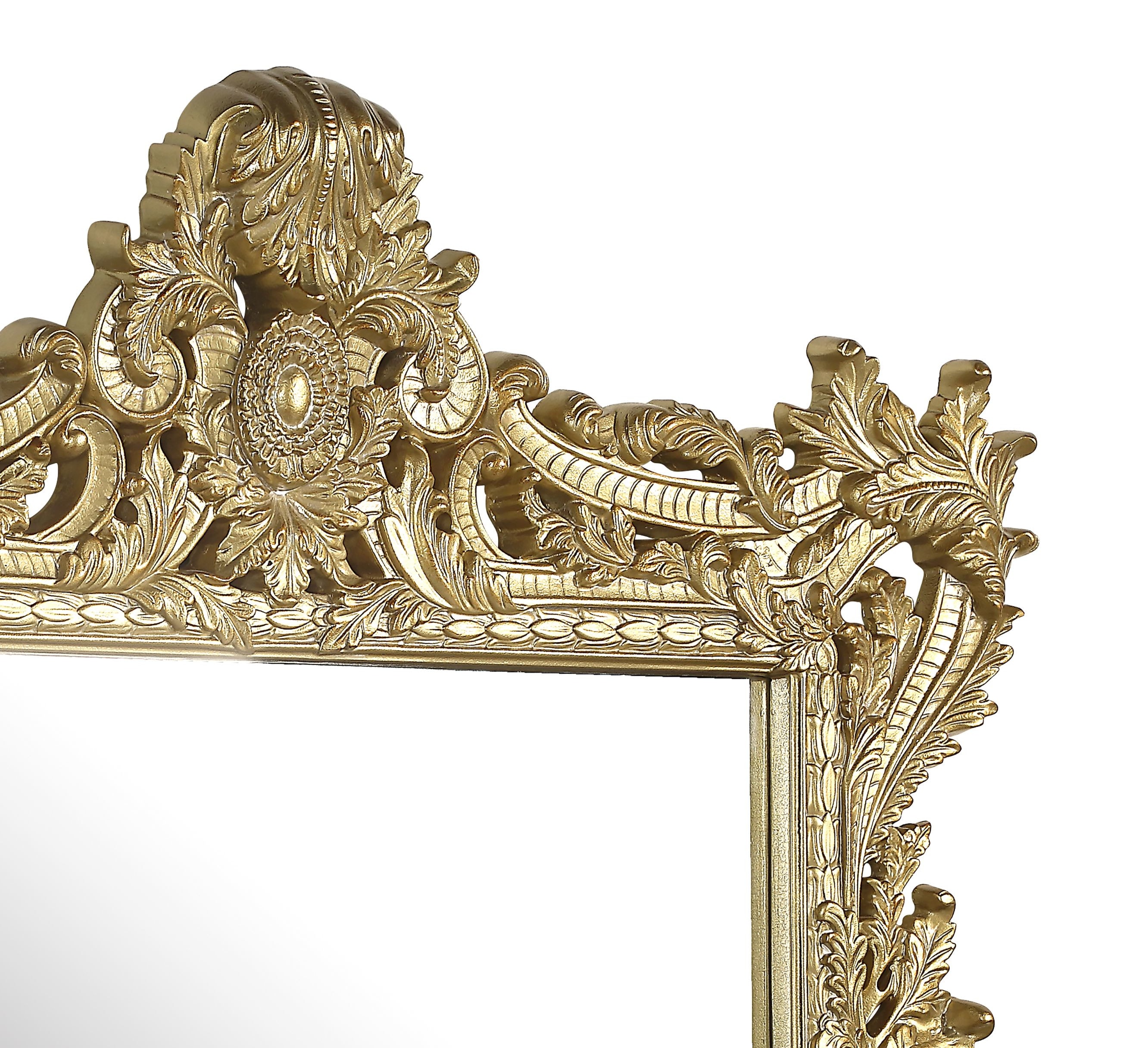 Bernadette Ornate Gold Rococo Wall Mirror
