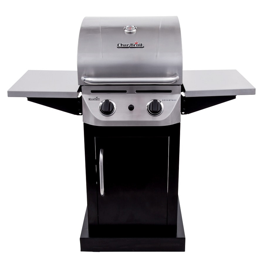 Desillusie zeven smokkel Char-Broil Advantage Black and Stainless 2-Burner Liquid Propane Gas Grill  in the Gas Grills department at Lowes.com