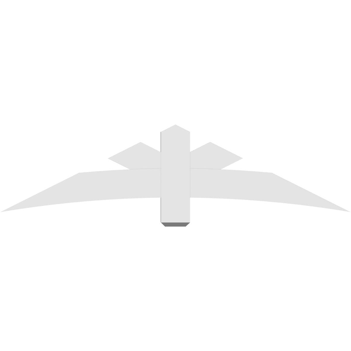 Ekena Millwork GBP072X18X0206ALB00 Exterior-Brackets-Braces - View #4