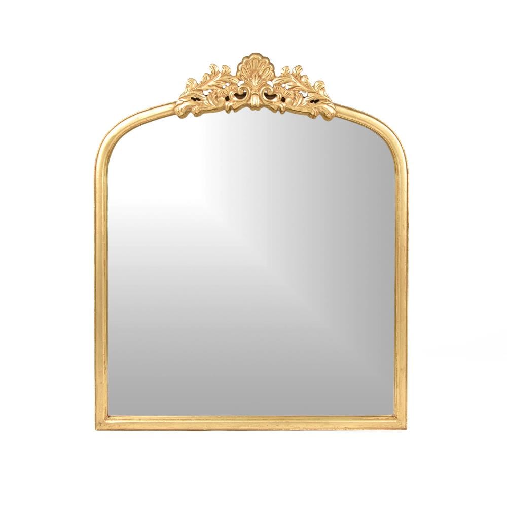 Square Gold Framed Wall Mirror, Antique Gold Framed Mirrors