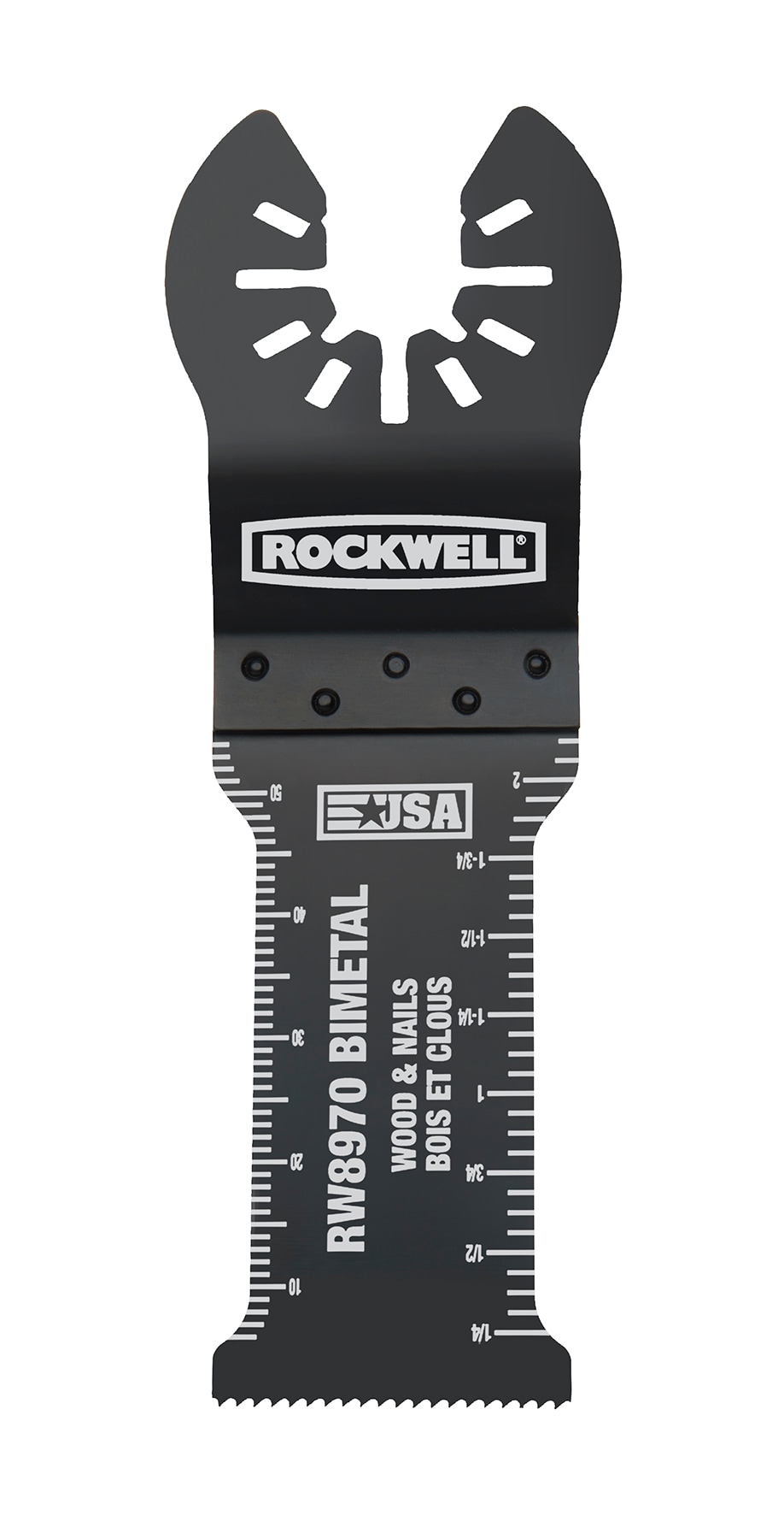Rockwell Sonicrafter 1 5/8" Cutting Depth Metal E-Cut Saw Blade Set 6 pk RW8981K