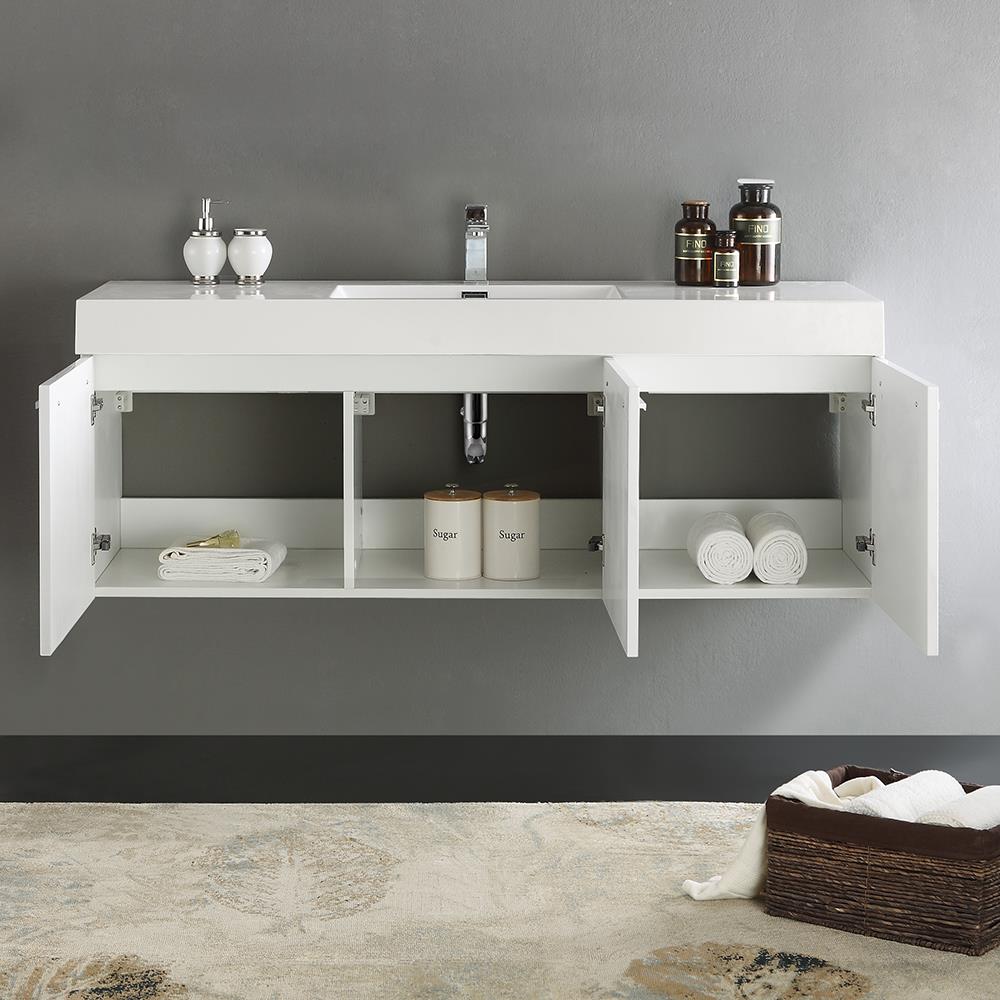 Fresca FCB8093WH-I Bath-Vanity-Combo - View #4