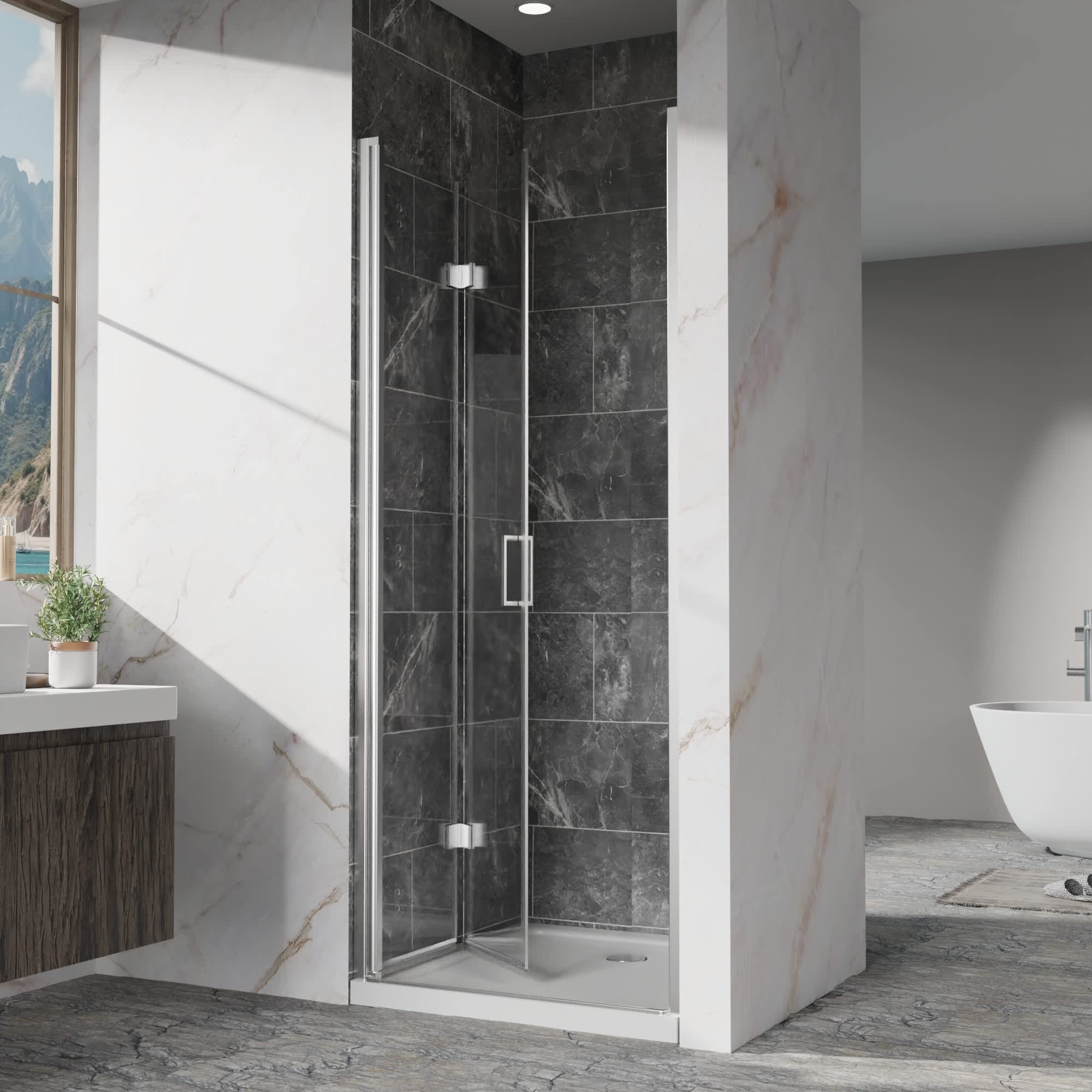 Dovelina FXLS0104-091621 Shower-Doors - View #2