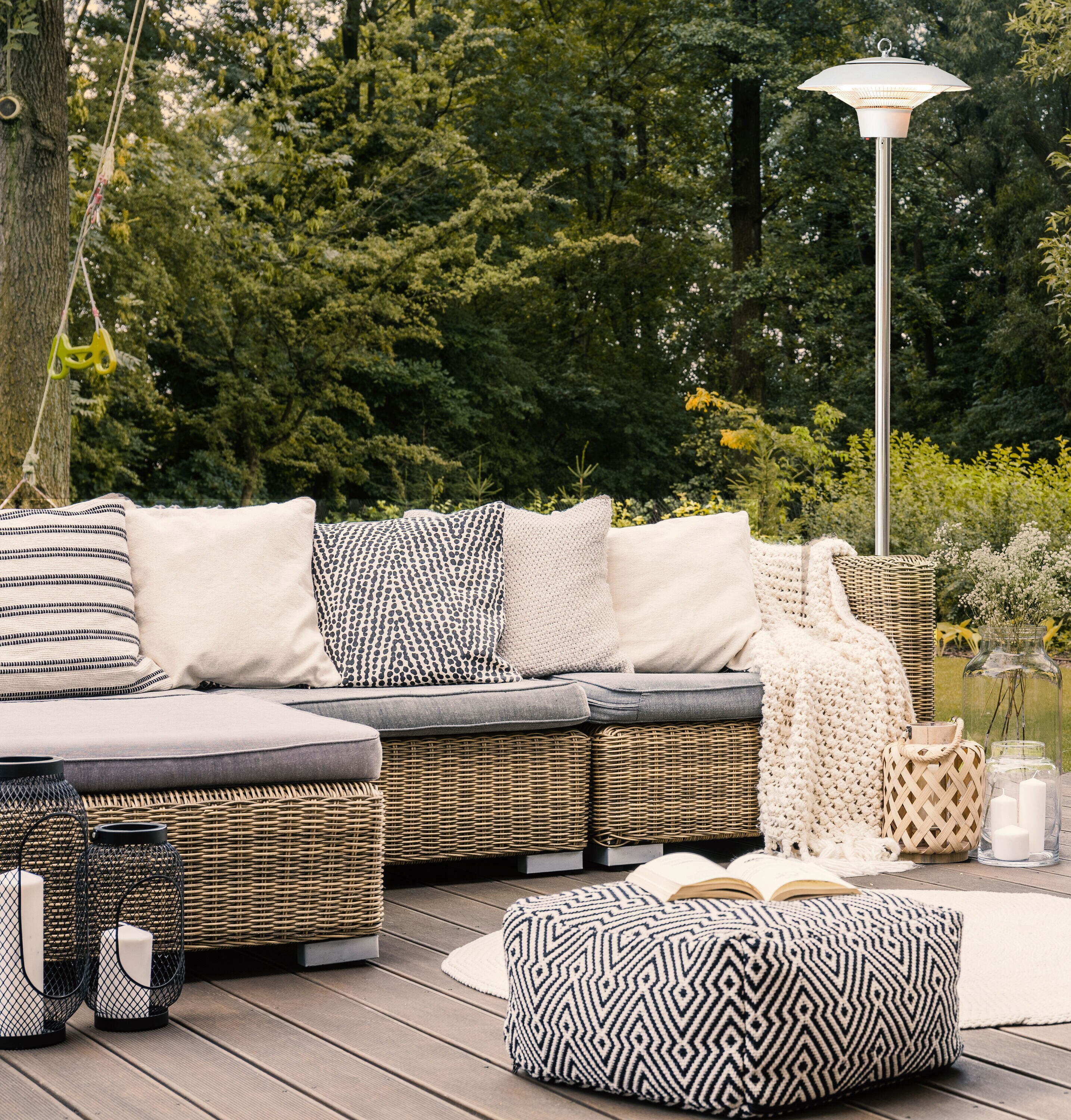 Hanover HAN1023HA-SLV Outdoor-Electric-Patio-Heaters - View #10