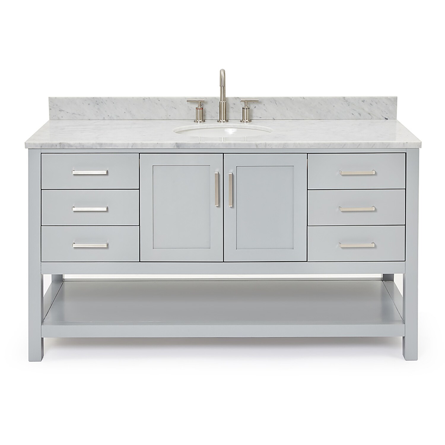 ARIEL S061SCW2OVOGRY Bath-Vanity-Combo - View #2