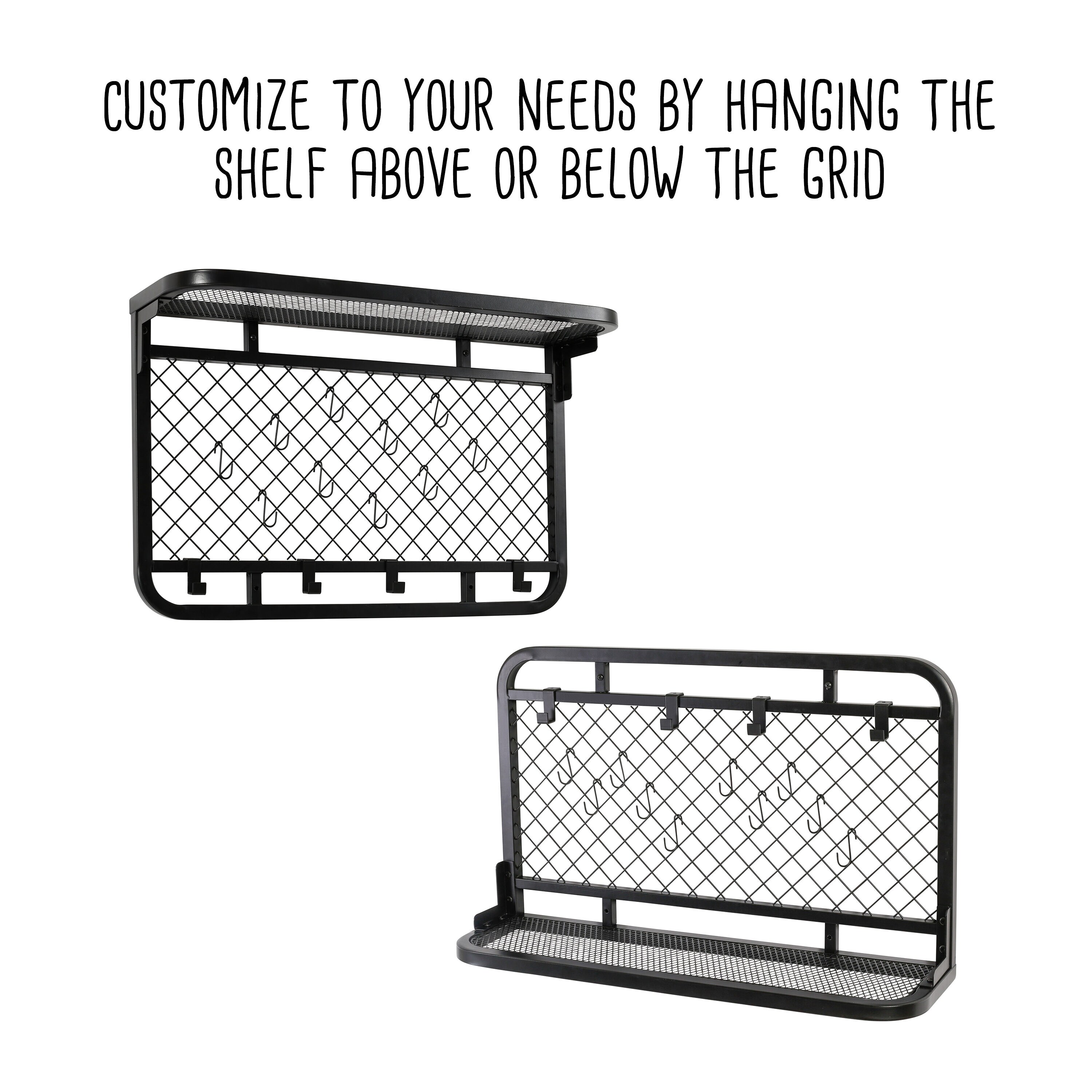 Honey-Can-Do SHF-09837 Wall-Mounted-Shelving - View #4