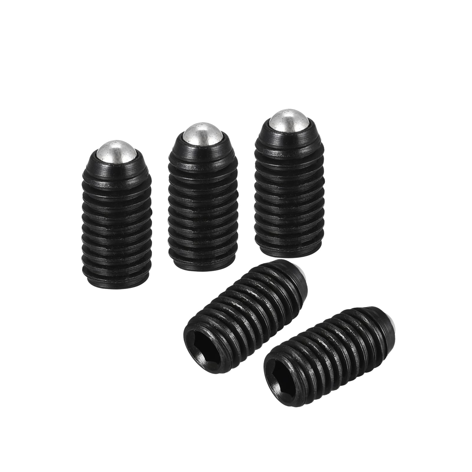 Unique Bargains Ball Point Set Screws 10pcs M5 x 10mm High Carbon Steel ...