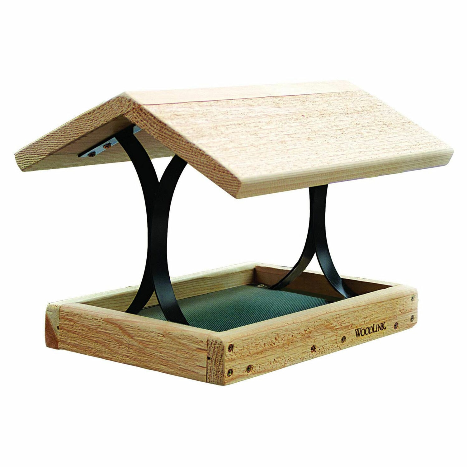 Woodlink 171851 Wood Hanging/Post-mount Hopper Bird feeder - 2-lbs