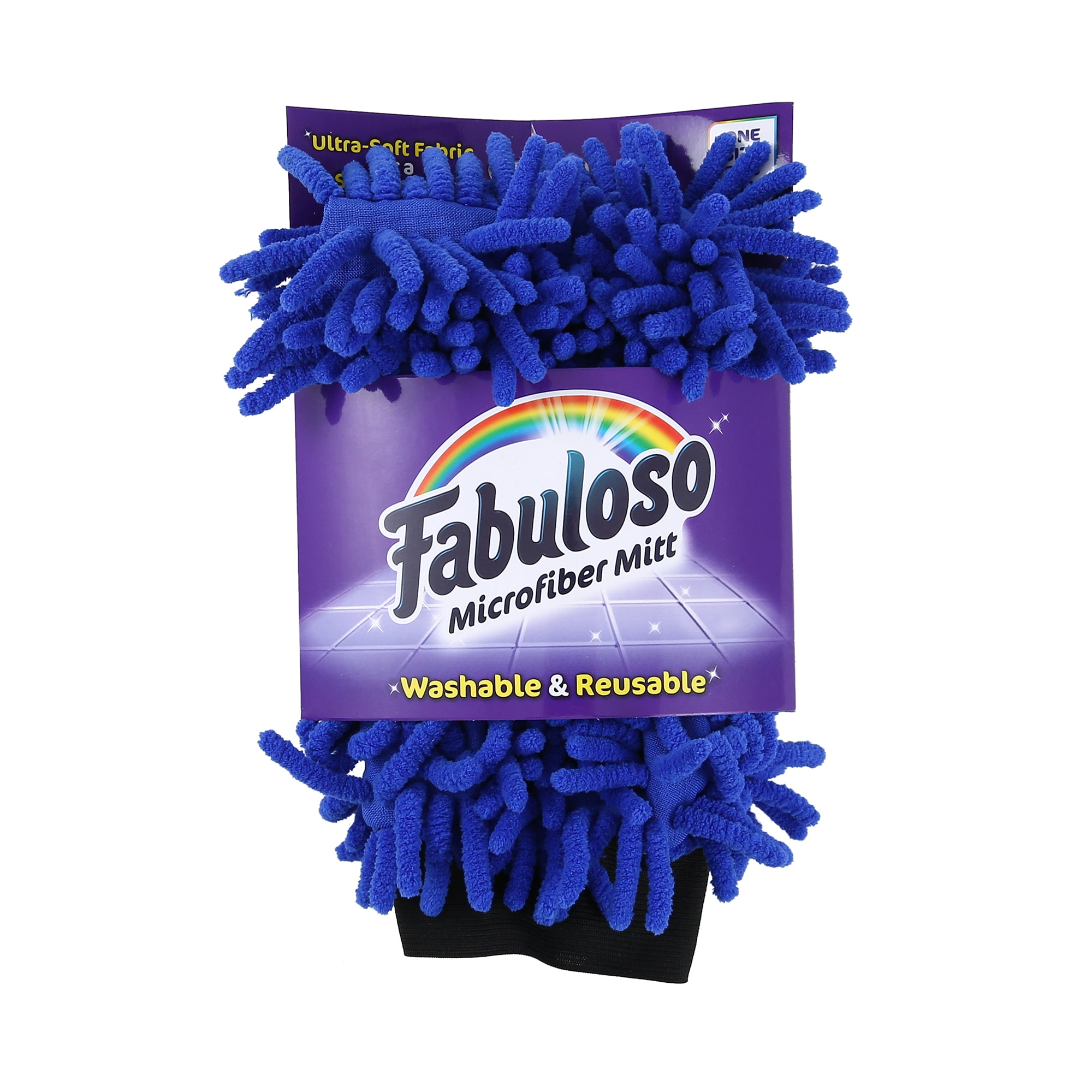 Fabuloso One Size Fits All Chenille Reusable Cleaning Gloves in the  Cleaning Gloves department at