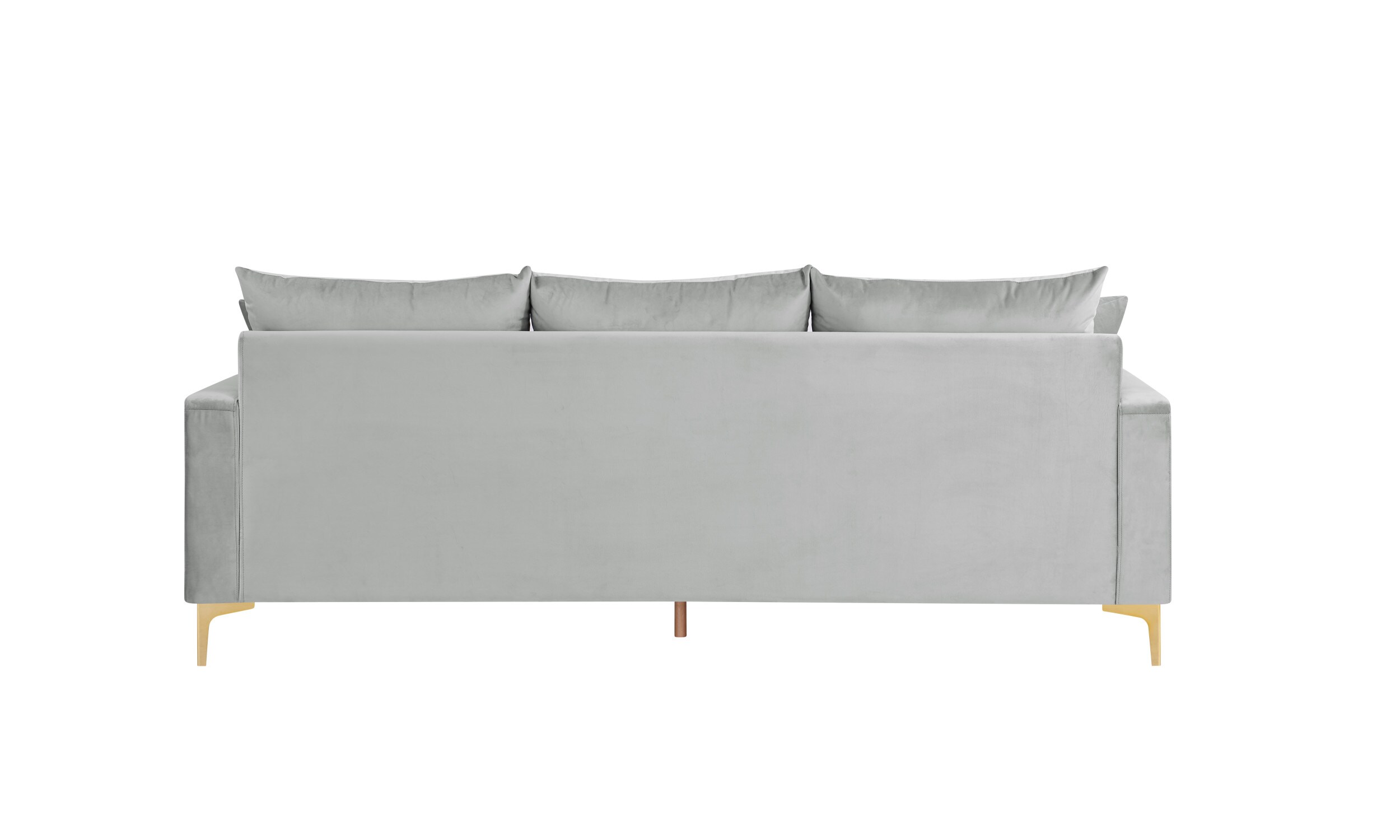 88.5 in. W Square Arm 3-Seats Linen Sofa with Removable Back, Seat CUS