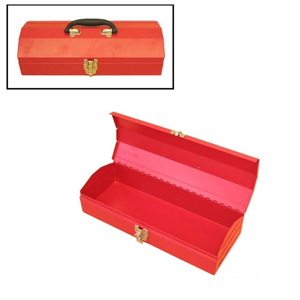 URREA 14-in Red Plastic Tool Box with Plastic Latches, Small Size