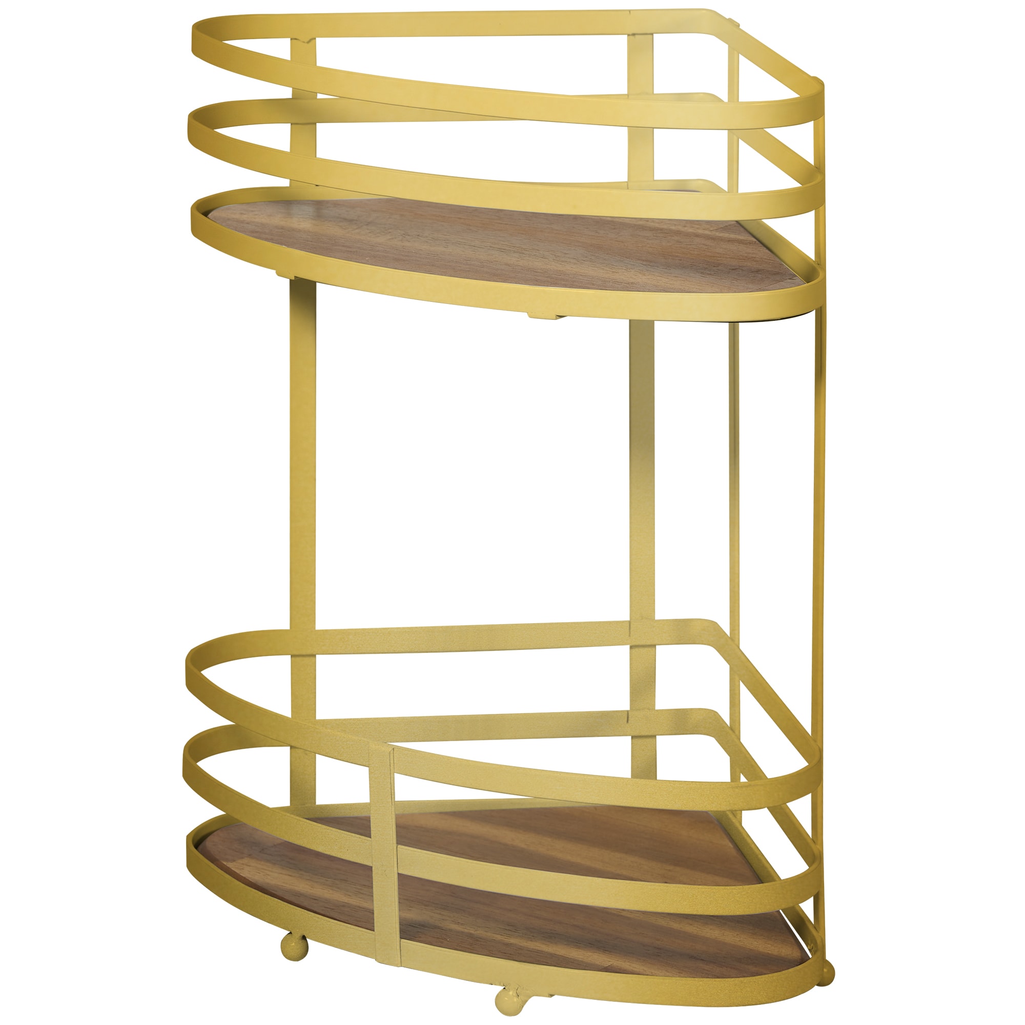 ACENTO CC425GLD Gold Metal Bathroom organizer