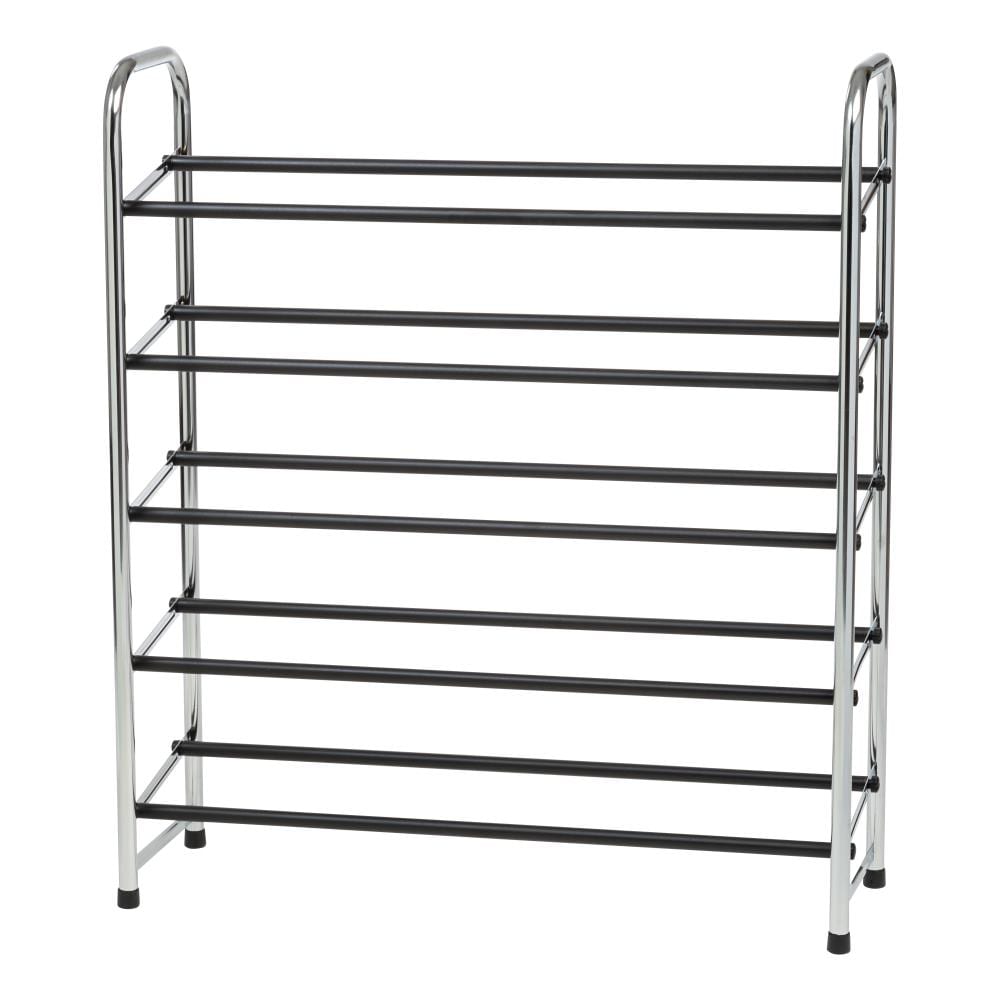 Brand New New Large Stainless Steel 4 Tier White Wire Shoe Rack and Storage 