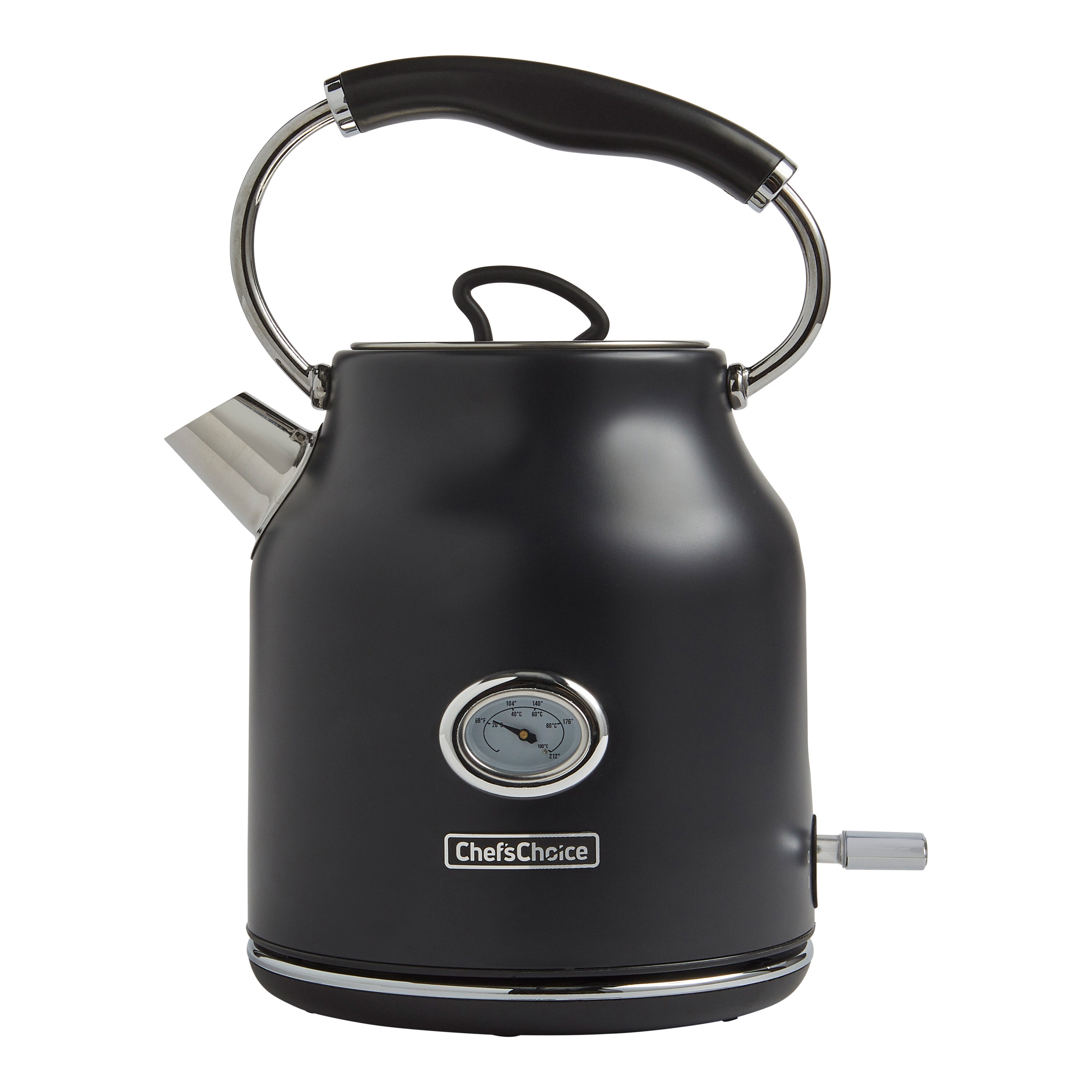 Chefman Gray 7-Cup Corded Digital Electric Kettle in the Water Boilers &  Kettles department at