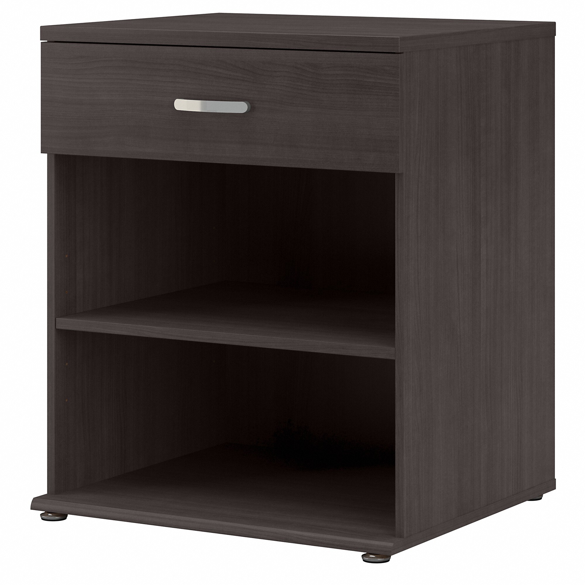 Bush Business Furniture Universal Storage 28.3464-in W x 33.9763-in H Wood Composite Storm Gray Freestanding Utility Storage Cabinet