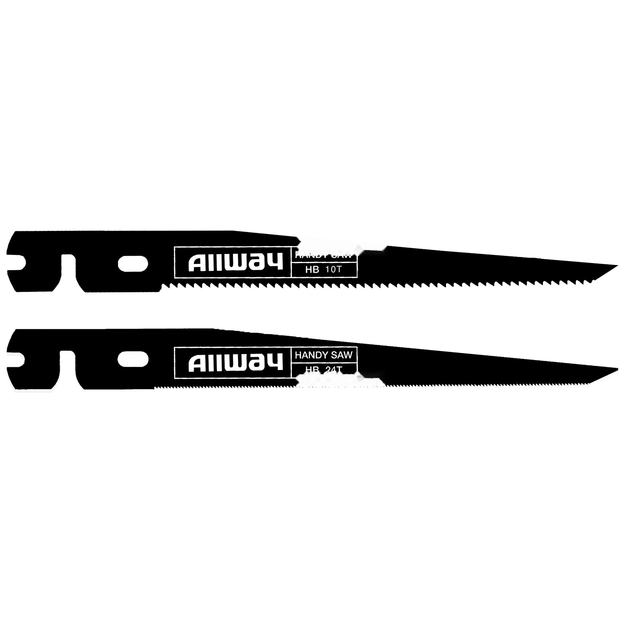 SenQWFa  Handy Saw Replacement Blades 2 Pack for Keyhole Saws with 7-1/2 in Tungsten Alloy Steel Blades durable home and garden