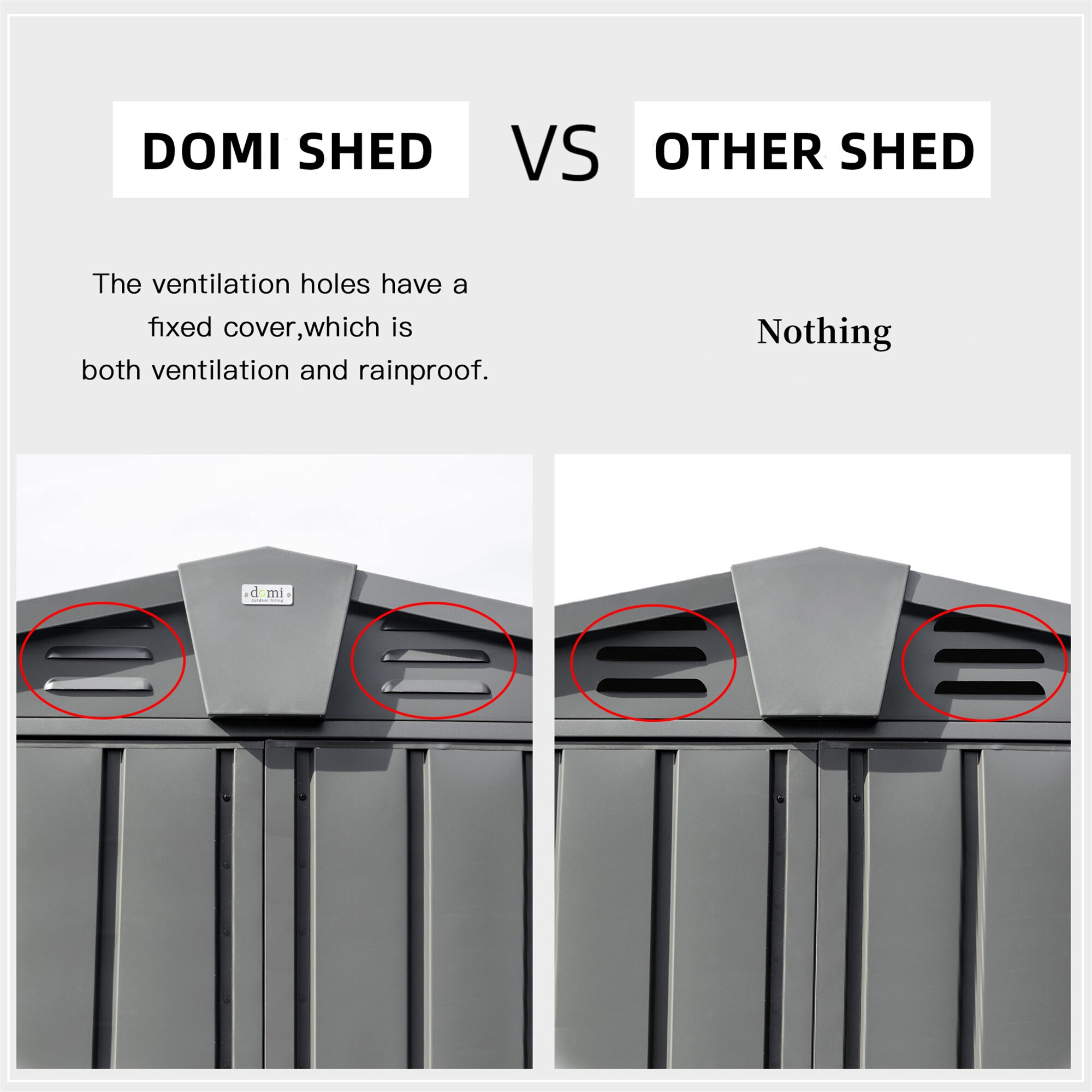 Clihome CL-DOLS030 Metal-Storage-Buildings-Sheds - View #7